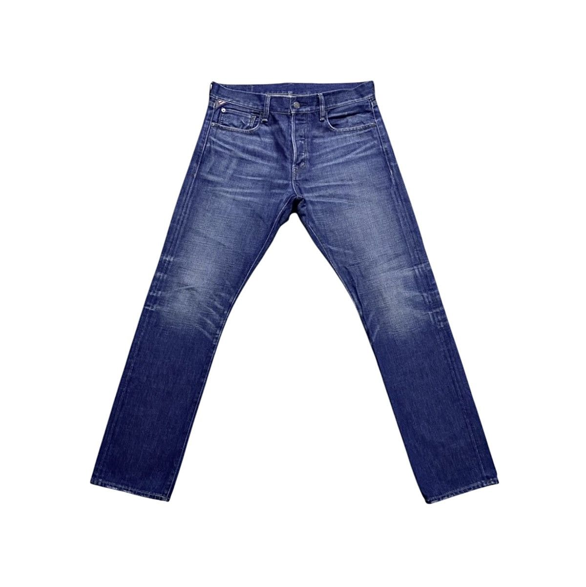 Denim & Supply Ralph Lauren DSRL Ralph Lauren Washed Blue Distressed Denim Jeans Size US 34 / EU 50 - 1 Thumbnail