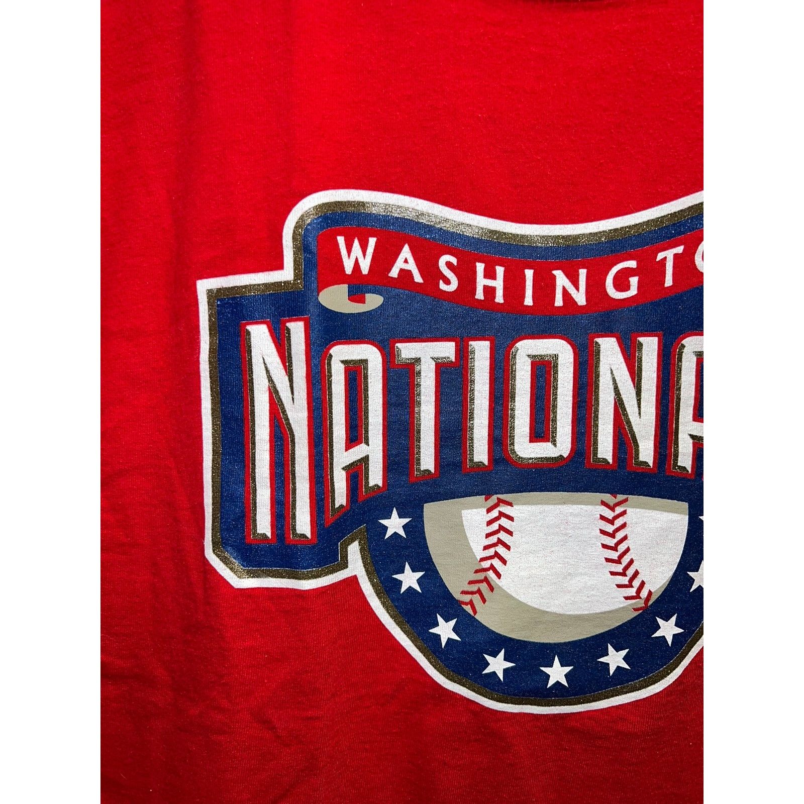 Vintage Vintage Washington Nationals Shirt Baseball MLB Medium Size US M / EU 48-50 / 2 - 3 Thumbnail