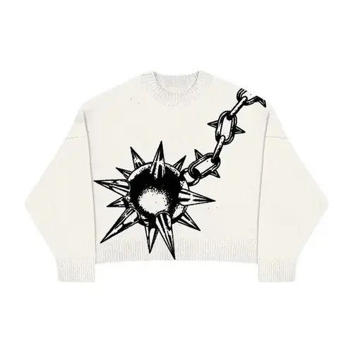 Japanese Brand × Vintage Women's sweater Vintage Printing Size M / US 6-8 / IT 42-44 - 2 Thumbnail