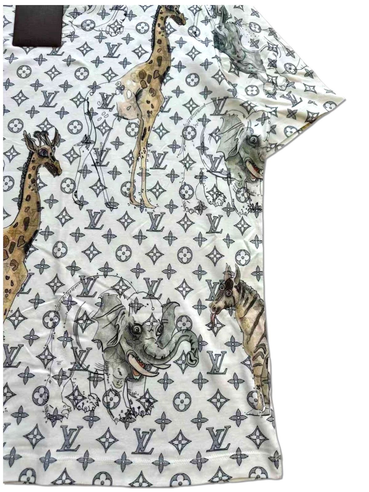 Louis Vuitton Louis Vuitton x Chapman Brothers Monogram Animals T-shirt Size US L / EU 52-54 / 3 - 4 Thumbnail