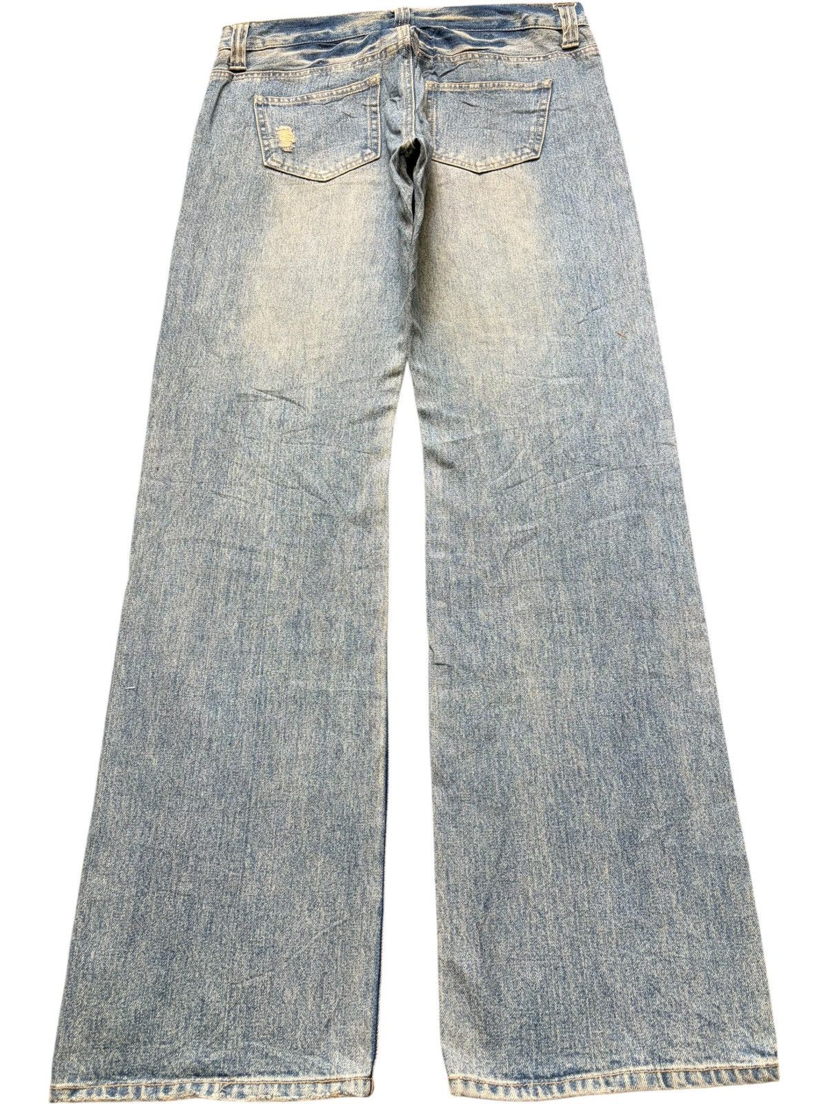 Acne Studios Vintage / Y2K J Honey Rusty Wash Distress Loose Jeans Size 32" / US 10 / IT 46 - 2 Thumbnail