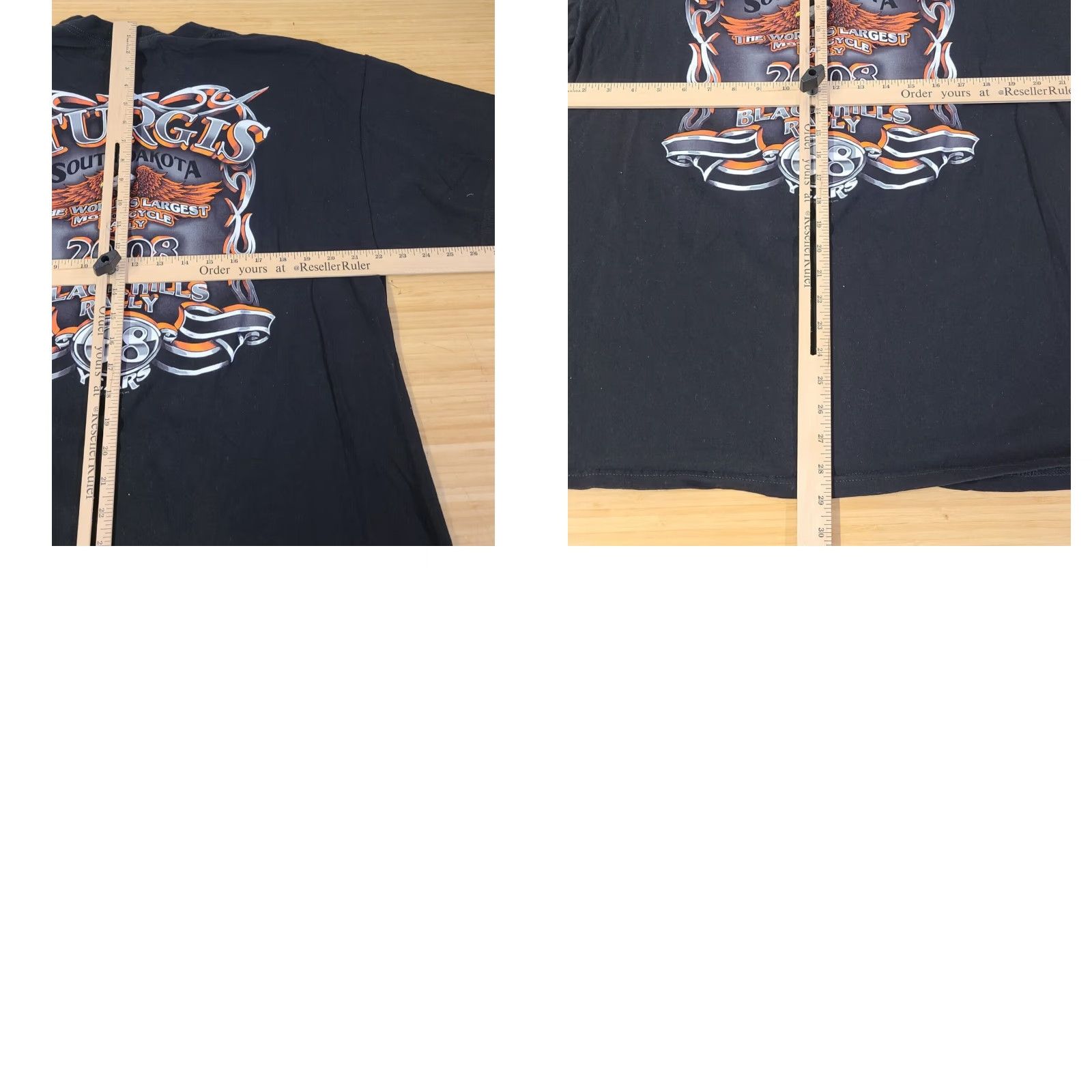 Vintage VINTAGE Sturgis Black Hills Rally 2008 T-Shirt Adult XL Black Biker Crew Neck Short Sleeve Graphic Print Men Mens Size US XL / EU 56 / 4 - 8 Thumbnail