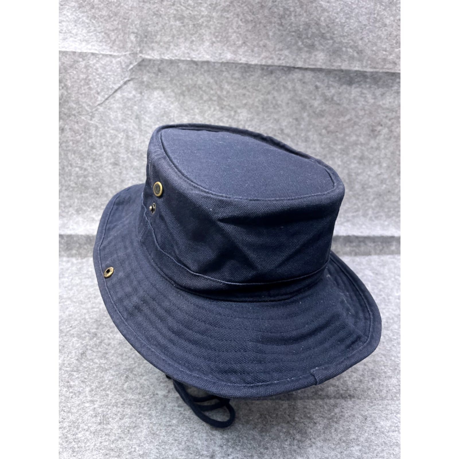 Vintage Big Accessories Blue Bucket Hat Adult One Size Cotton Lightweight Sports Beach Camping Unisex Size ONE SIZE - 5 Thumbnail