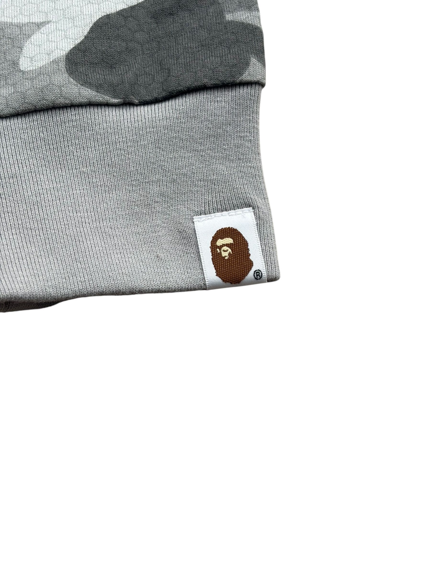 Bape Bape Grey Camo Honeycome Space System Longsleeve T-Shirt Size US L / EU 52-54 / 3 - 5 Thumbnail