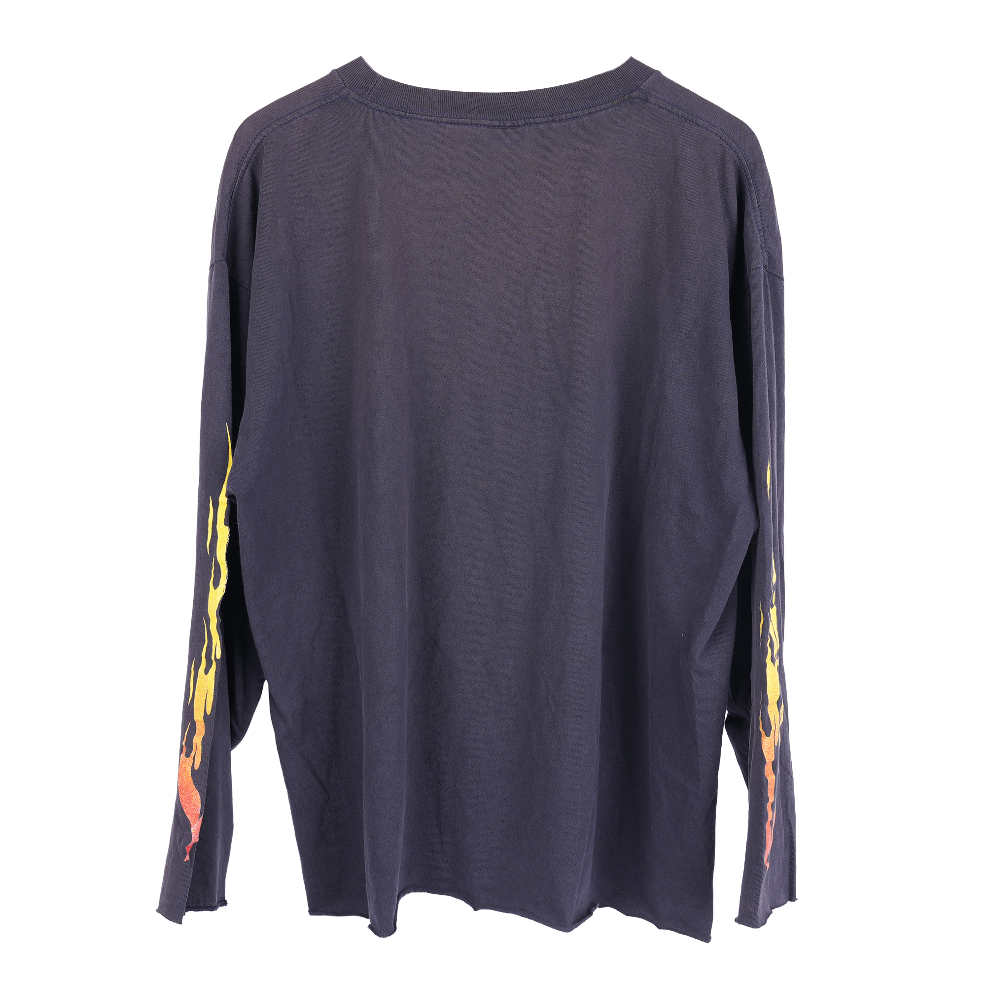 Vintage VINTAGE FLAMES LONG SLEEVE TEE Size US XL / EU 56 / 4 - 2 Thumbnail
