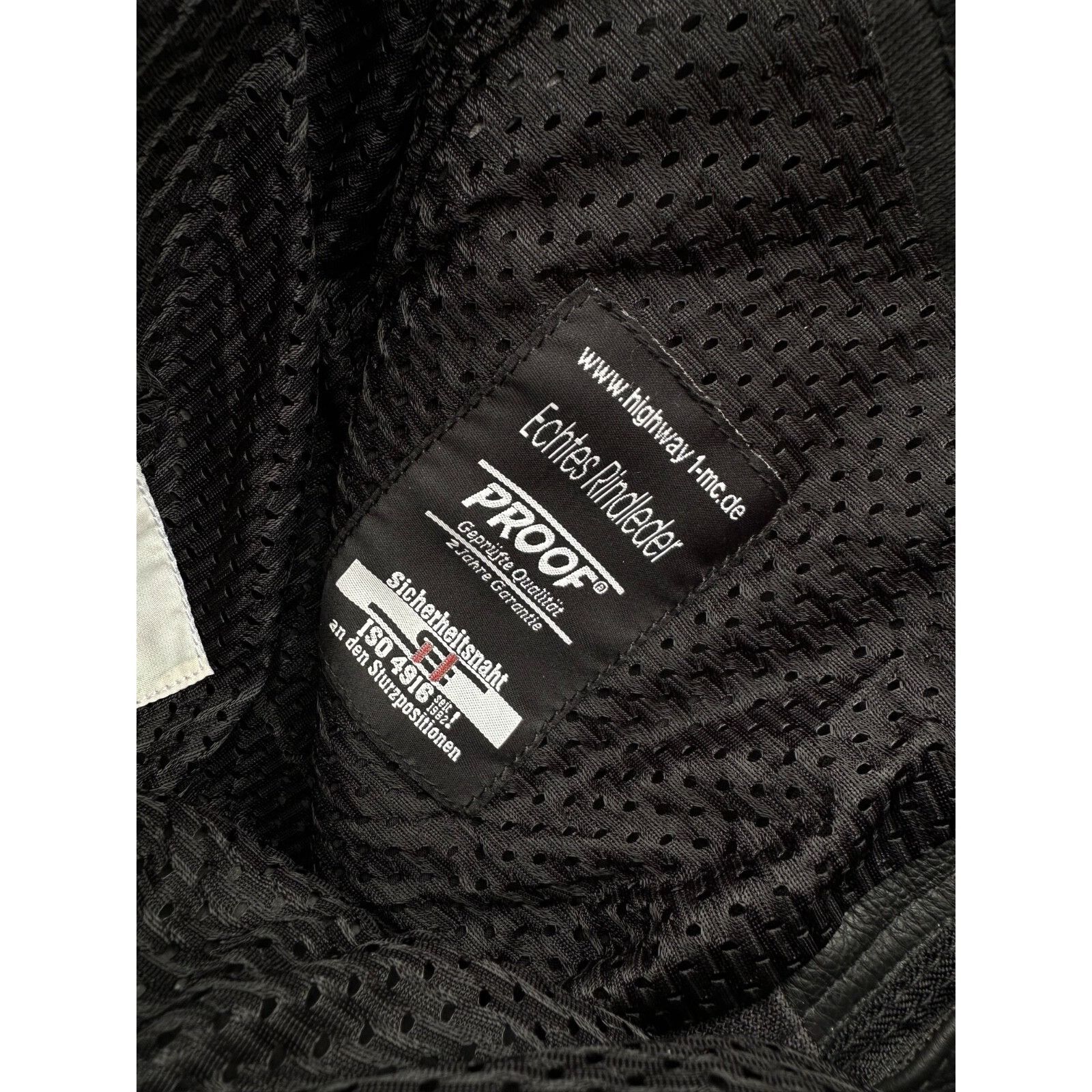 Vintage VTG HighWay 1 Black Leather Lace-Up Moto Genuine Leather Size US 30 / EU 46 - 12 Thumbnail
