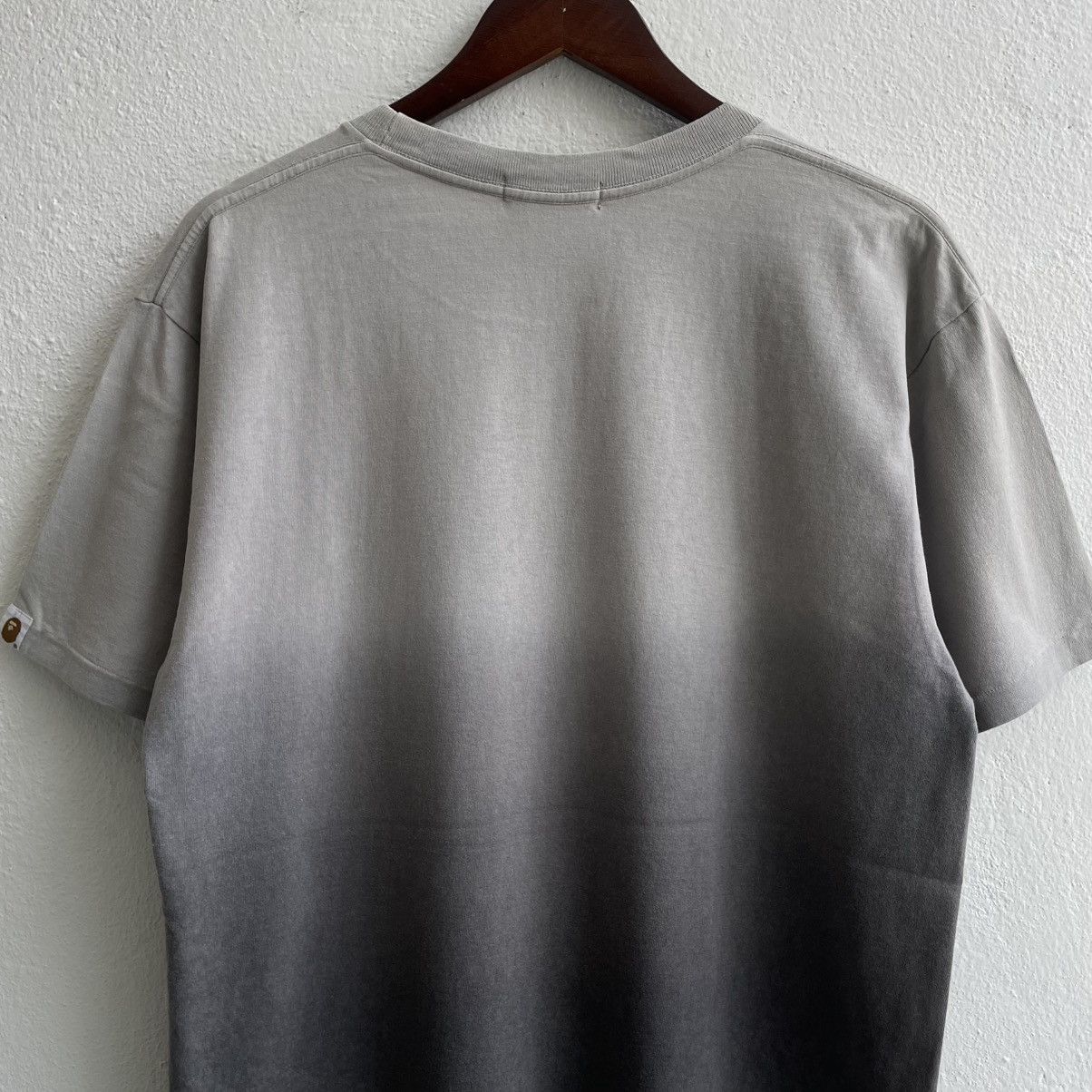 Bape Vintage 00's Distress "Bathing Ape Beethoven Dip Dye" Shirts Size US L / EU 52-54 / 3 - 11 Thumbnail