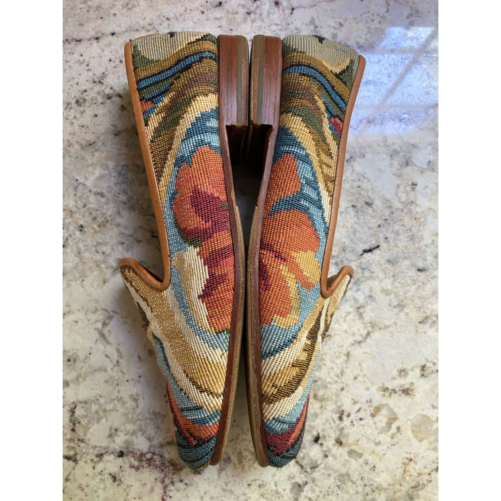 Stubbs & Wootton Stubbs & Wootton $625 Autumnal Tapestry Loafer 6.5 Size US 6.5 / IT 36.5 - 2 Thumbnail