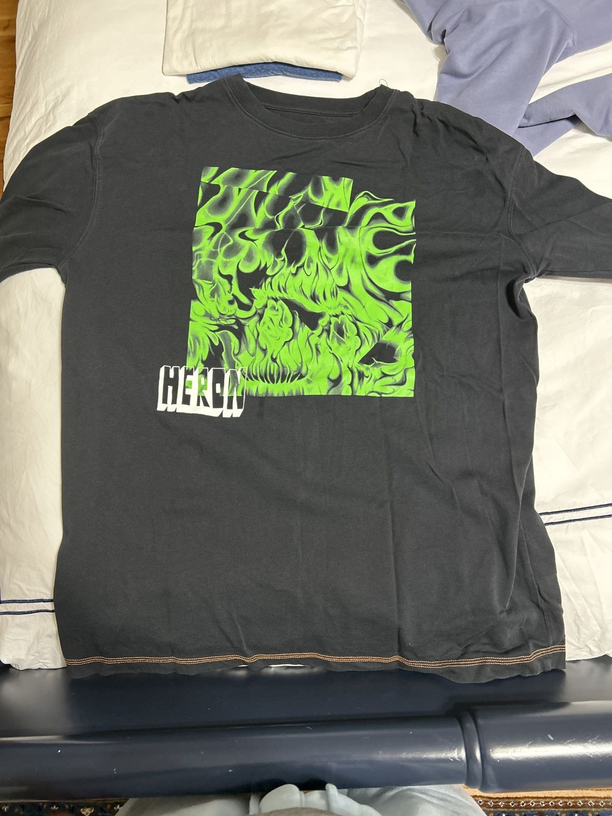 Heron Preston Heron Preston long sleeve t-shirt Size US S / EU 44-46 / 1 - 1 Thumbnail