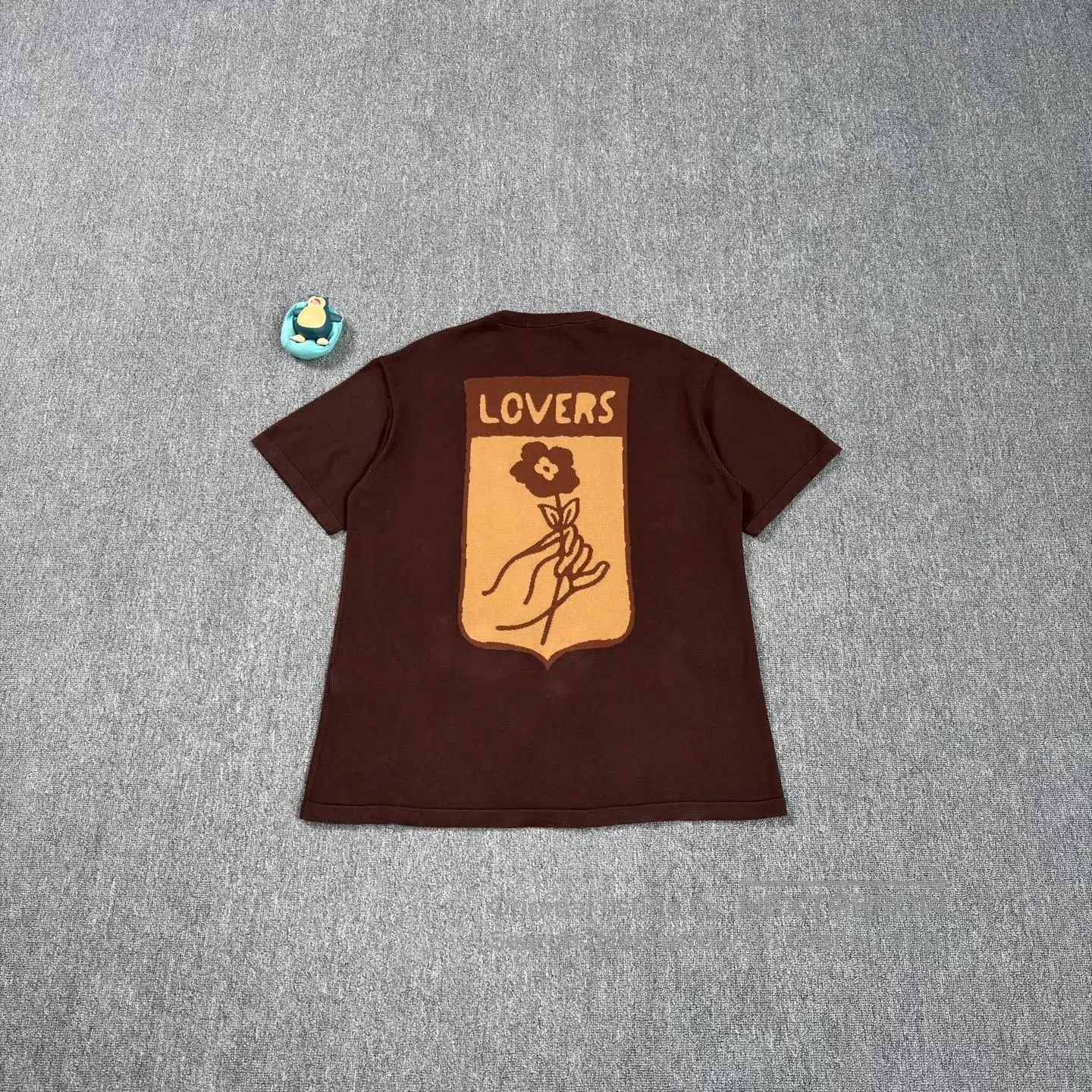 Louis Vuitton LV Hard Case Pattern Brown Knit Tee. Size US XL / EU 56 / 4 - 2 Thumbnail