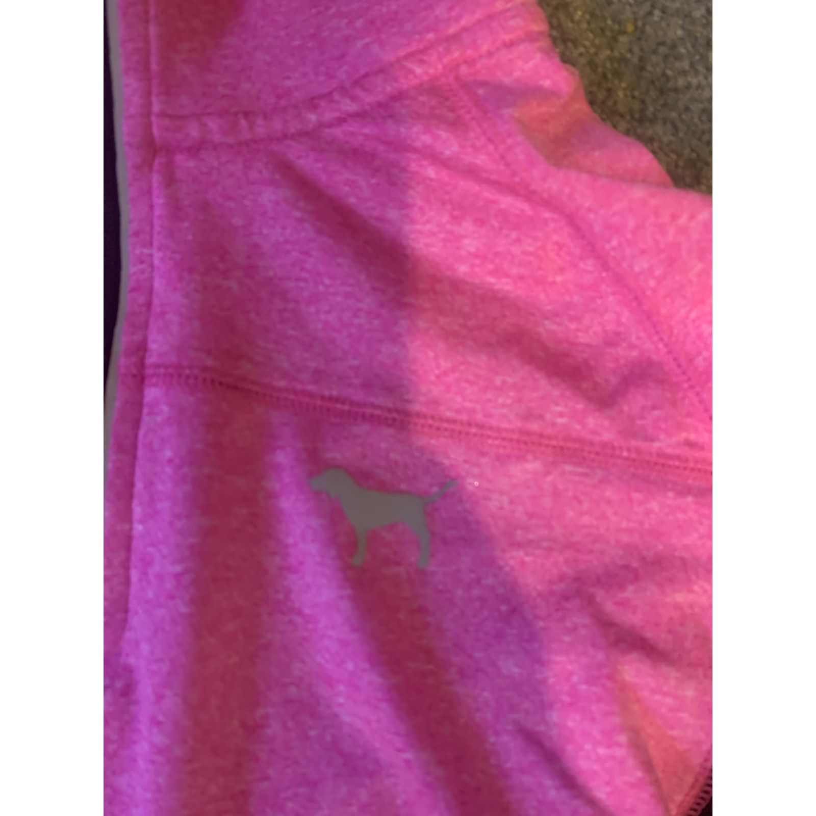 Victoria's Secret Victoria's Secret PINK 1/4 Zip Long Sleeve Pullover Athletic Top Pink XS? Size S / US 4 / IT 40 - 2 Thumbnail