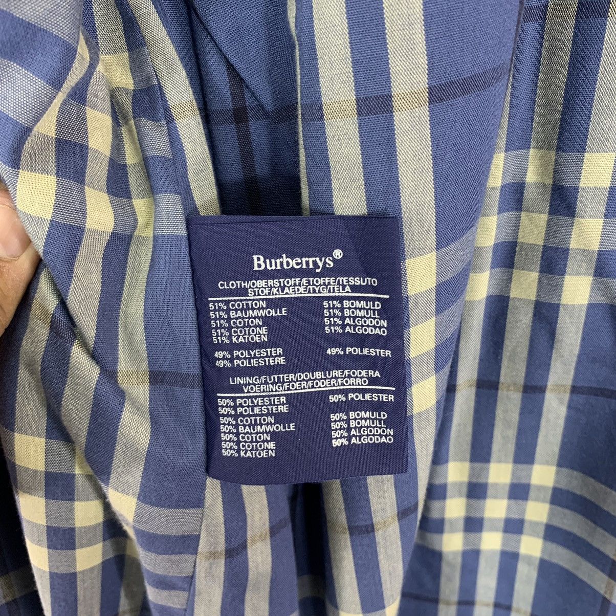 Burberry × Burberry Prorsum VINTAGE BURBERRYS OF LONDON TRENCH COAT JACKET Size US M / EU 48-50 / 2 - 8 Thumbnail