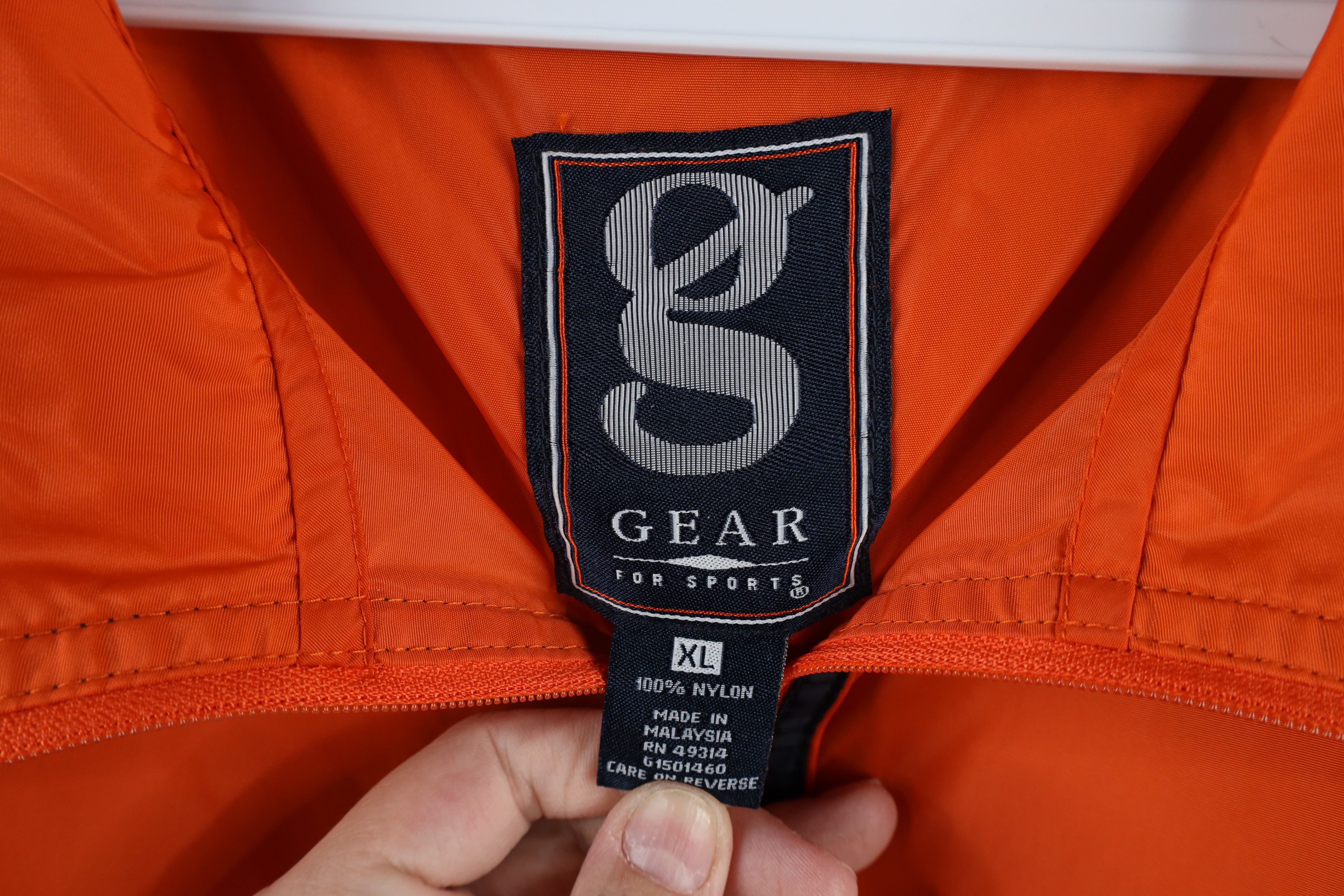 Vintage Vintage 90s Streetwear Motor City Casino Windbreaker Jacket Size US XL / EU 56 / 4 - 7 Thumbnail