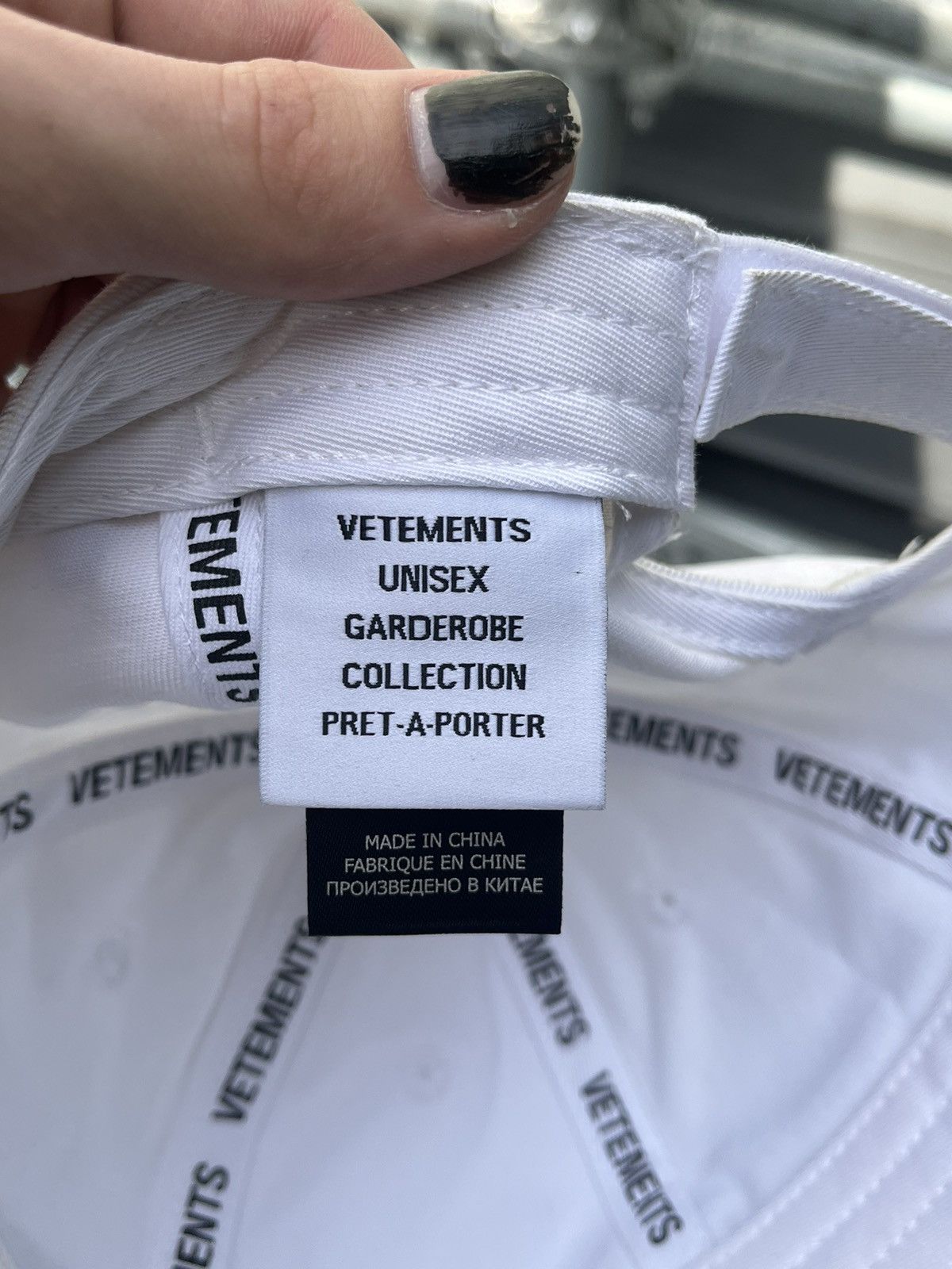Vetements vetements cap Size ONE SIZE - 4 Thumbnail