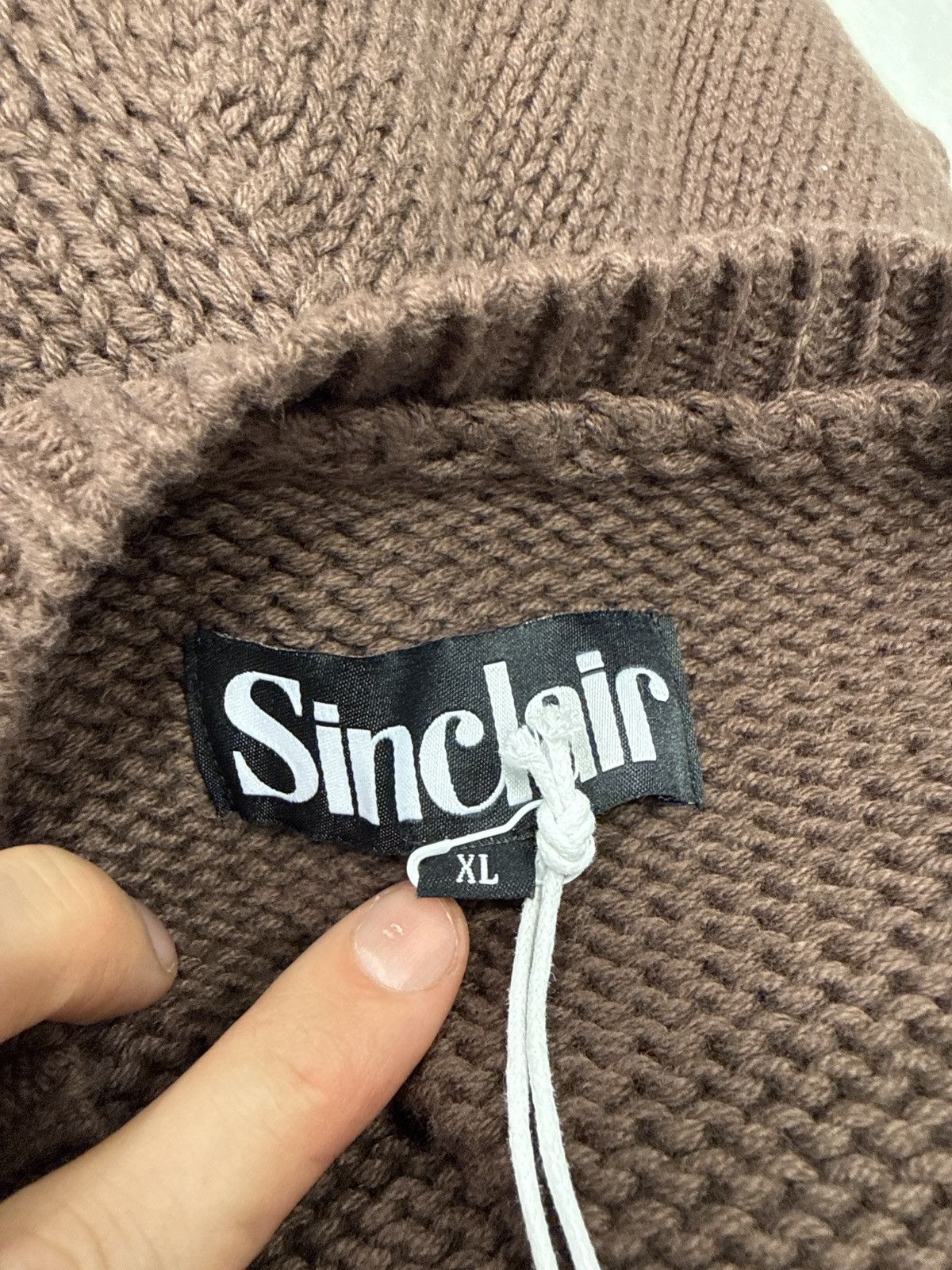 Sinclair Global Sinclair Global Brown Twill Sweater Size US XL / EU 56 / 4 - 2 Thumbnail