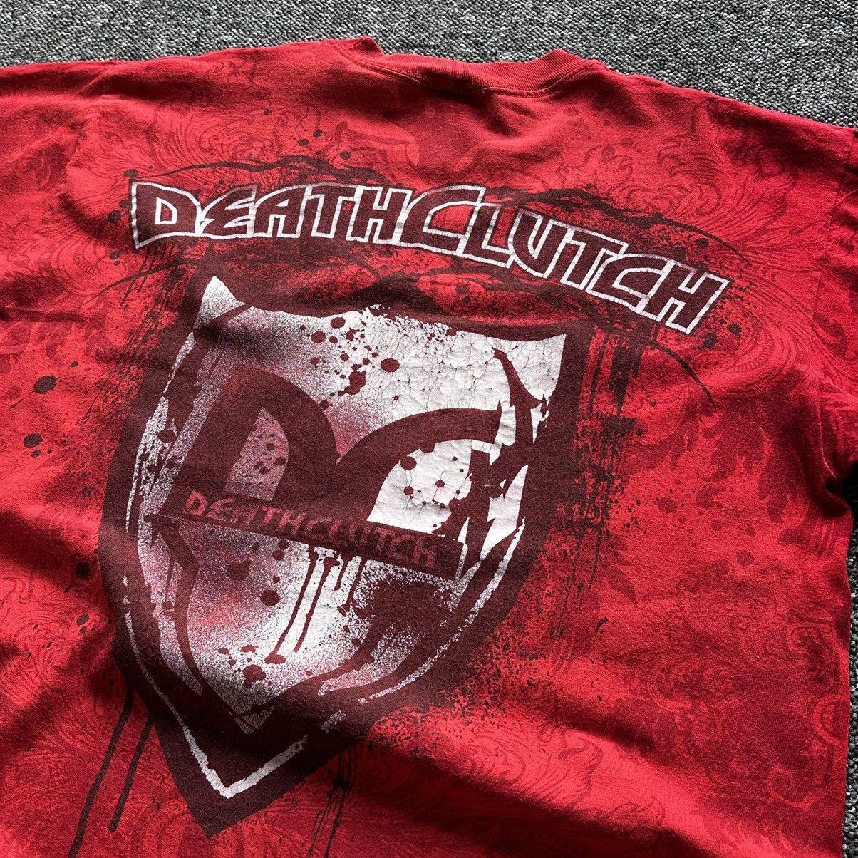 Affliction × Vintage Vintage death clutch fullprint vintage avantgarde skill tee Size US XL / EU 56 / 4 - 7 Thumbnail