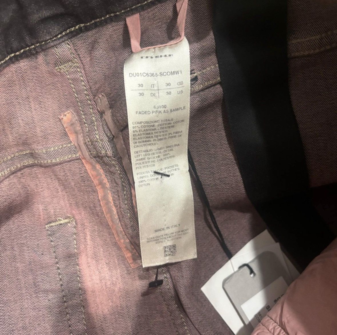 Rick Owens Drkshdw Rick Owens Drkshdw Collage Detroit cut Jeans Size US 30 / EU 46 - 6 Thumbnail