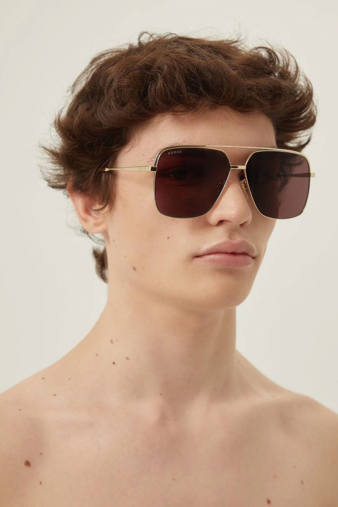 Gucci Gucci Men NAVIGATOR Sunglasses Aviator GG1676S 002 BRAND NEW Size ONE SIZE - 12 Thumbnail