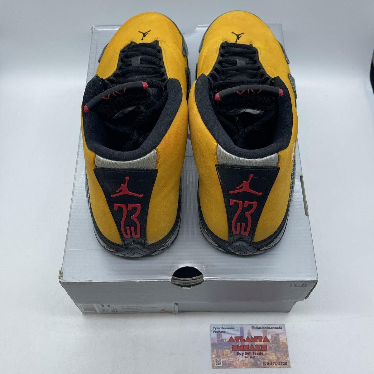 Jordan Brand Air Jordan 14 reverse Ferrari Size US 11.5 / EU 44-45 - 6 Thumbnail