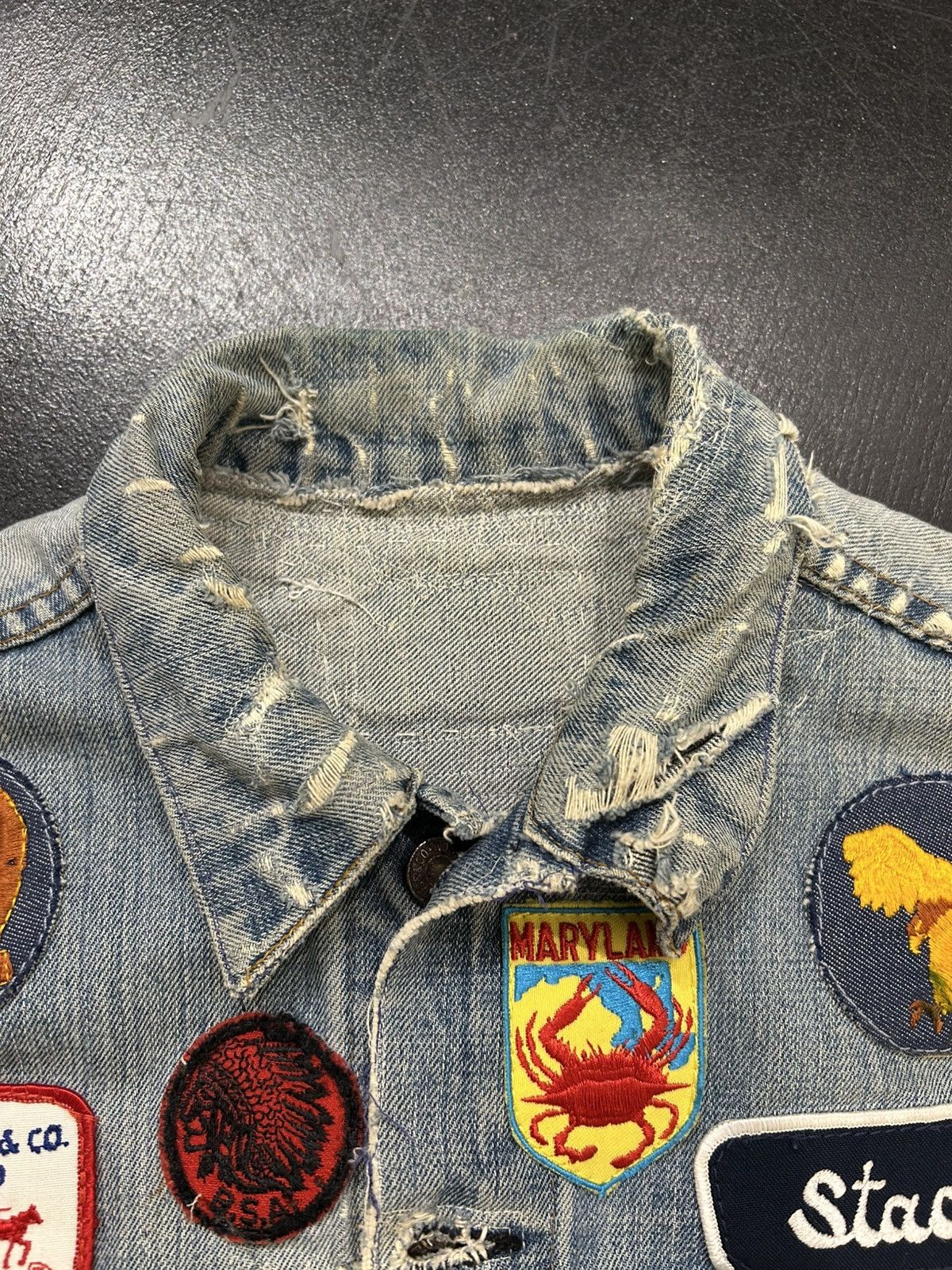 Levi's Vintage Clothing Vintage Levis Patch Denim Jacket Size US S / EU 44-46 / 1 - 3 Thumbnail