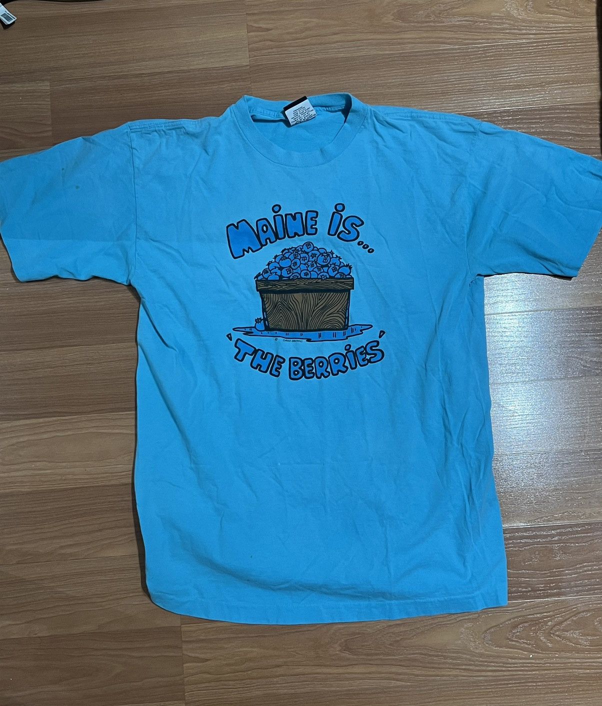 Vintage Vintage blueberry shirt Size US L / EU 52-54 / 3 - 1 Thumbnail