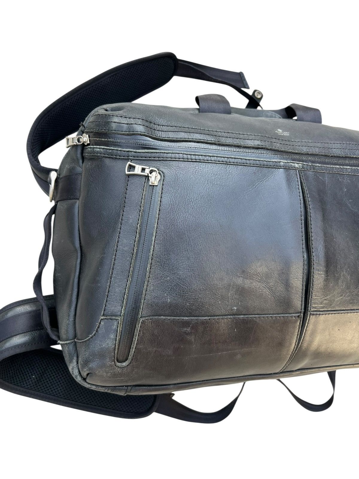 MasterPiece Patina Scratches Leather Backpack 3 Way Bag By Masterpiece Size ONE SIZE - 8 Thumbnail