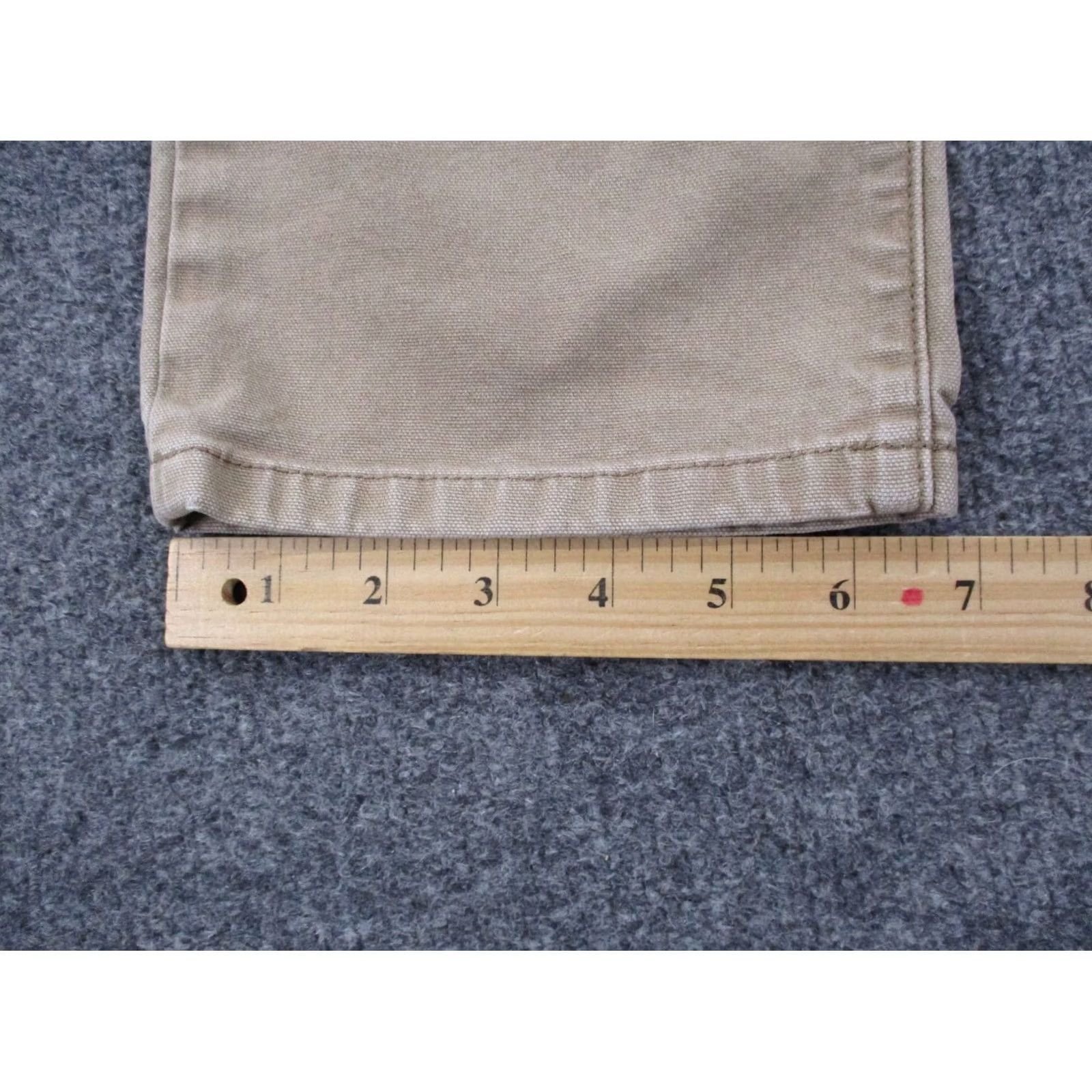 Vintage Proof Pants Mens 34 X 32 Beige Chino Straight Pants 34 Beige Mens Regular Fit 5-Pocket Denim? Size US 34 / EU 50 - 5 Thumbnail