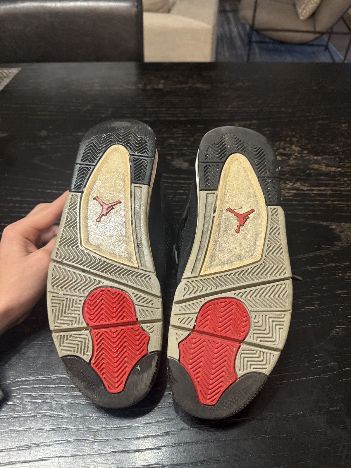 Nike Jordan four retro canvases Size US 10 / EU 43 - 5 Thumbnail