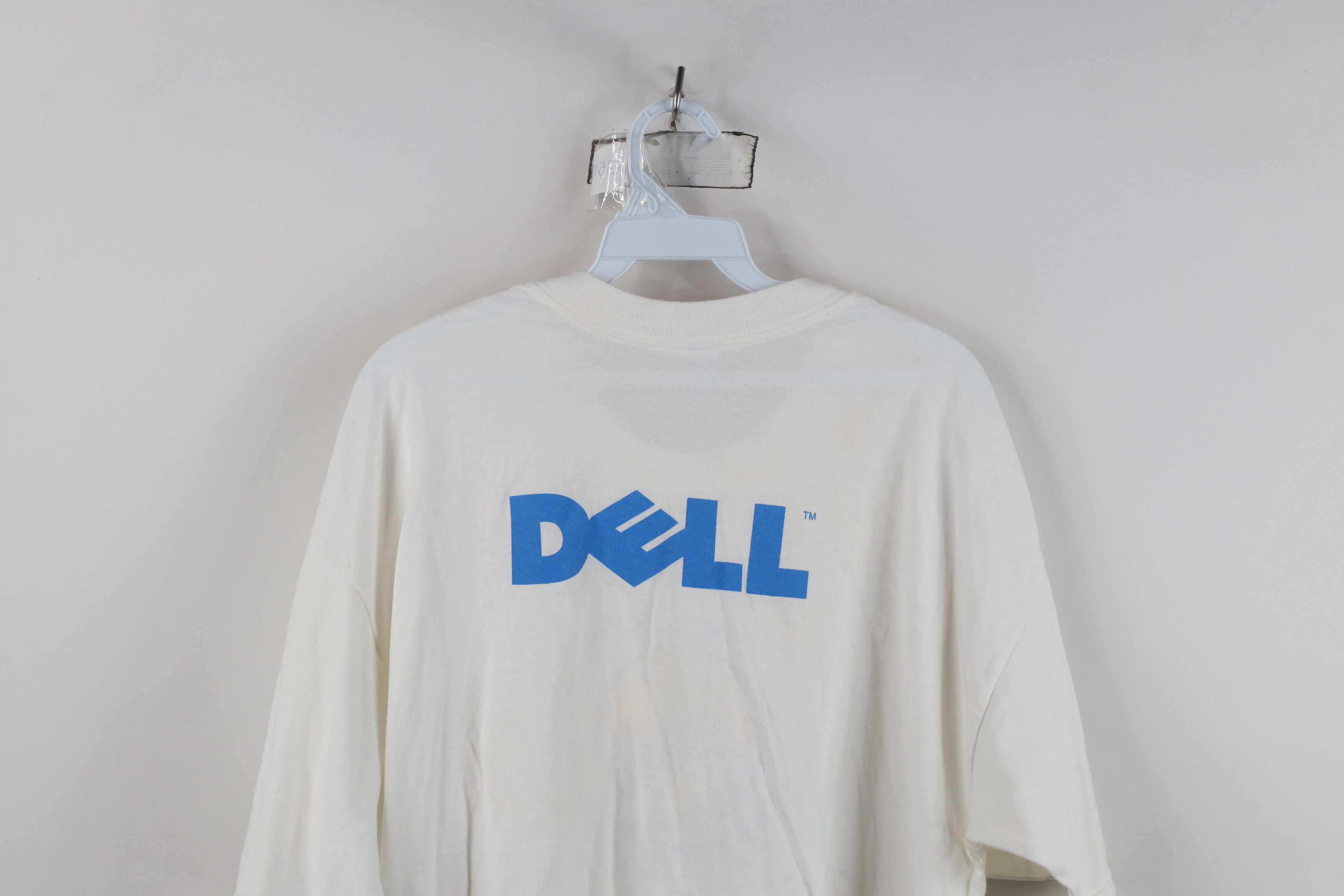 Vintage Vintage 90s One Community Earth Day Dell Computers T-Shirt Size US XL / EU 56 / 4 - 12 Thumbnail
