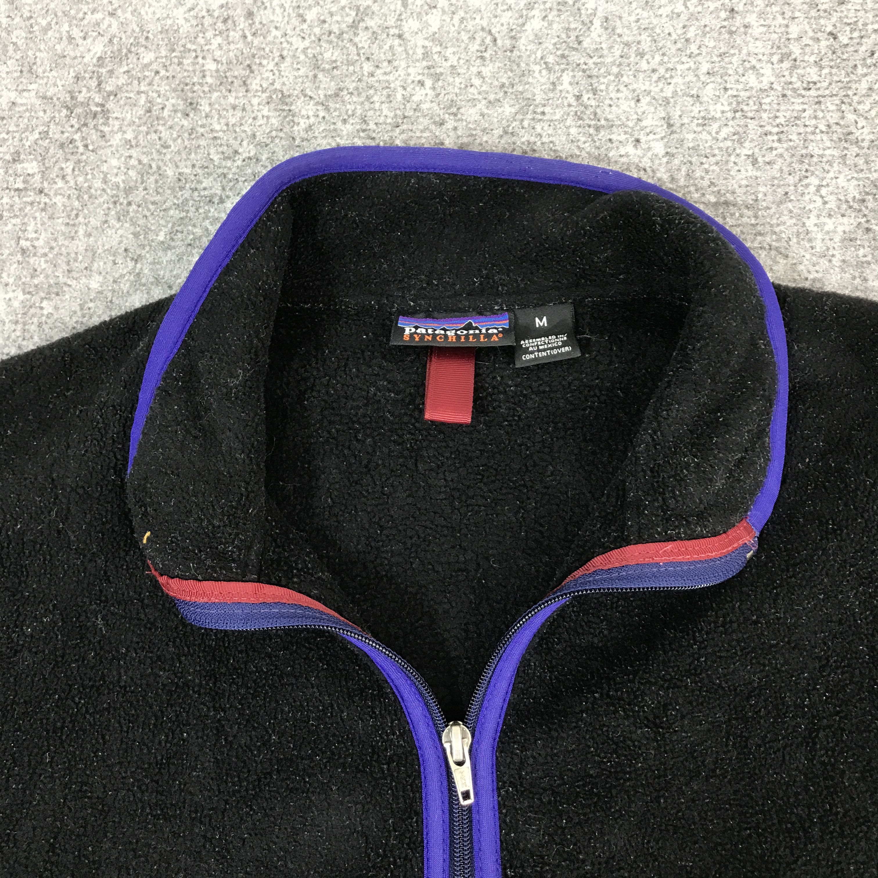 Patagonia Vtg Patagonia fleece half Zipper jacket Size US M / EU 48-50 / 2 - 8 Thumbnail