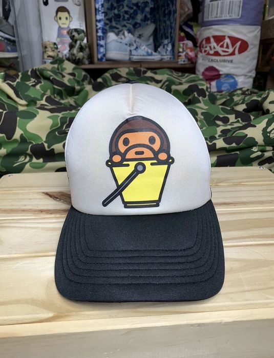 Bape Baby Milo Bucket Mesh Cap | Grailed