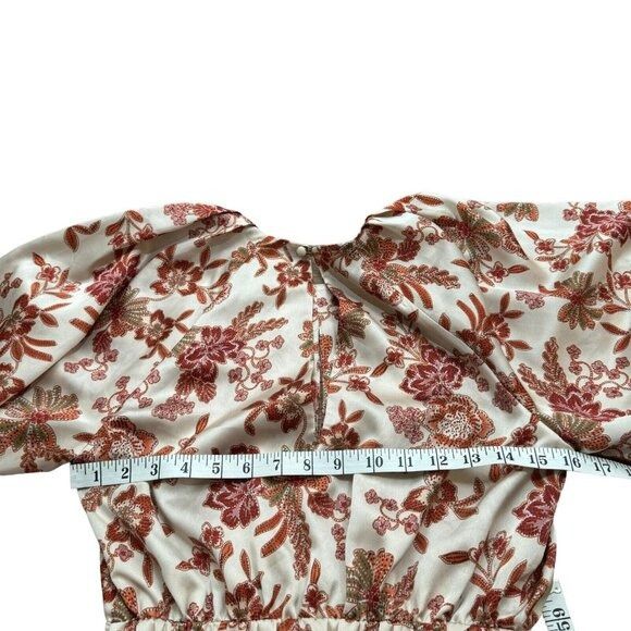 MISA Los Angeles MISA Los Angeles Kara Dress in Falling Floral Satin Made in Size XS / US 0-2 / IT 36-38 - 8 Thumbnail
