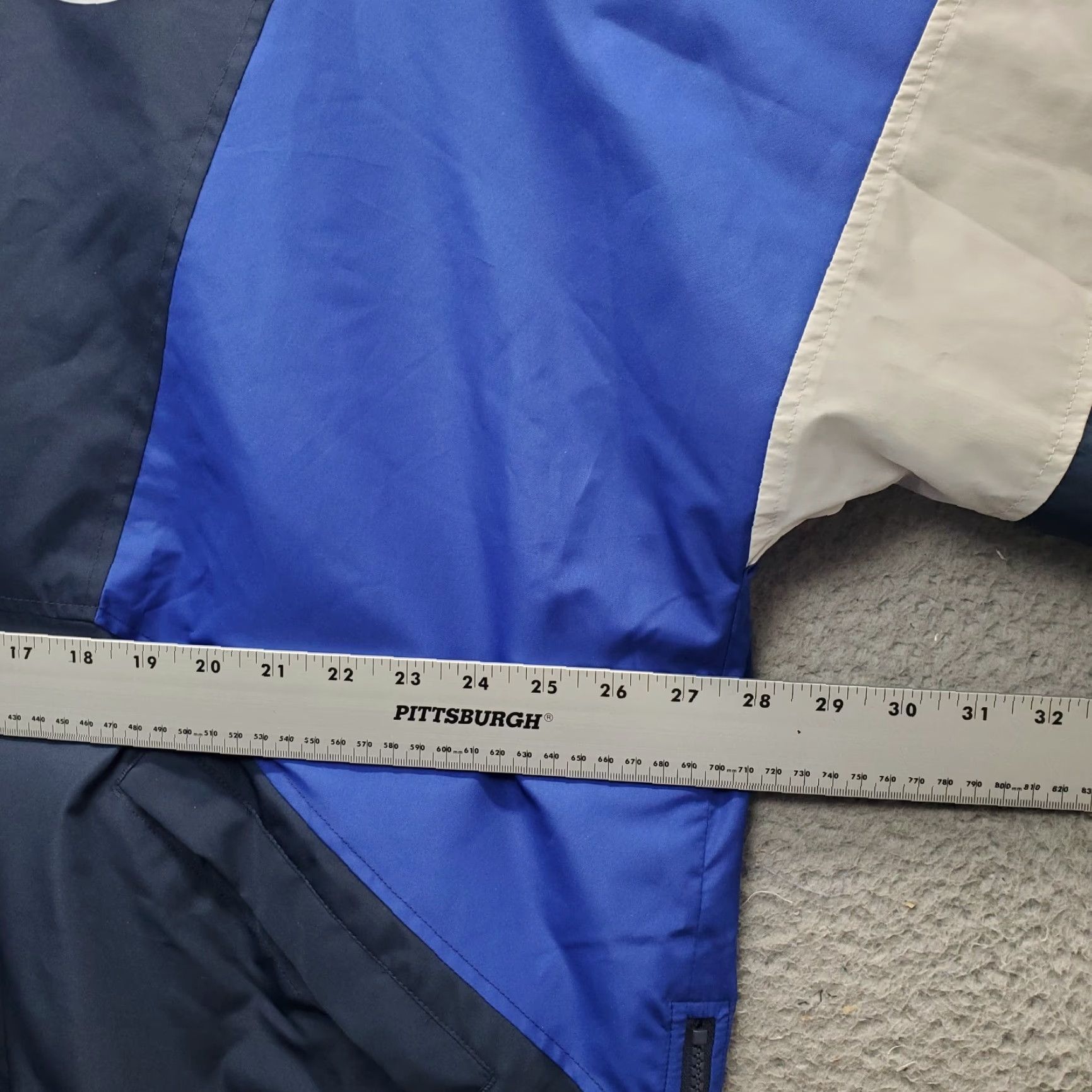 Champion Champion Windbreaker Jacket Mens 2XL Multicolor Hooded Half Zip Athletic Wear Snappy Breathable Pockets Shirt Style 90s? Size US XXL / EU 58 / 5 - 4 Thumbnail