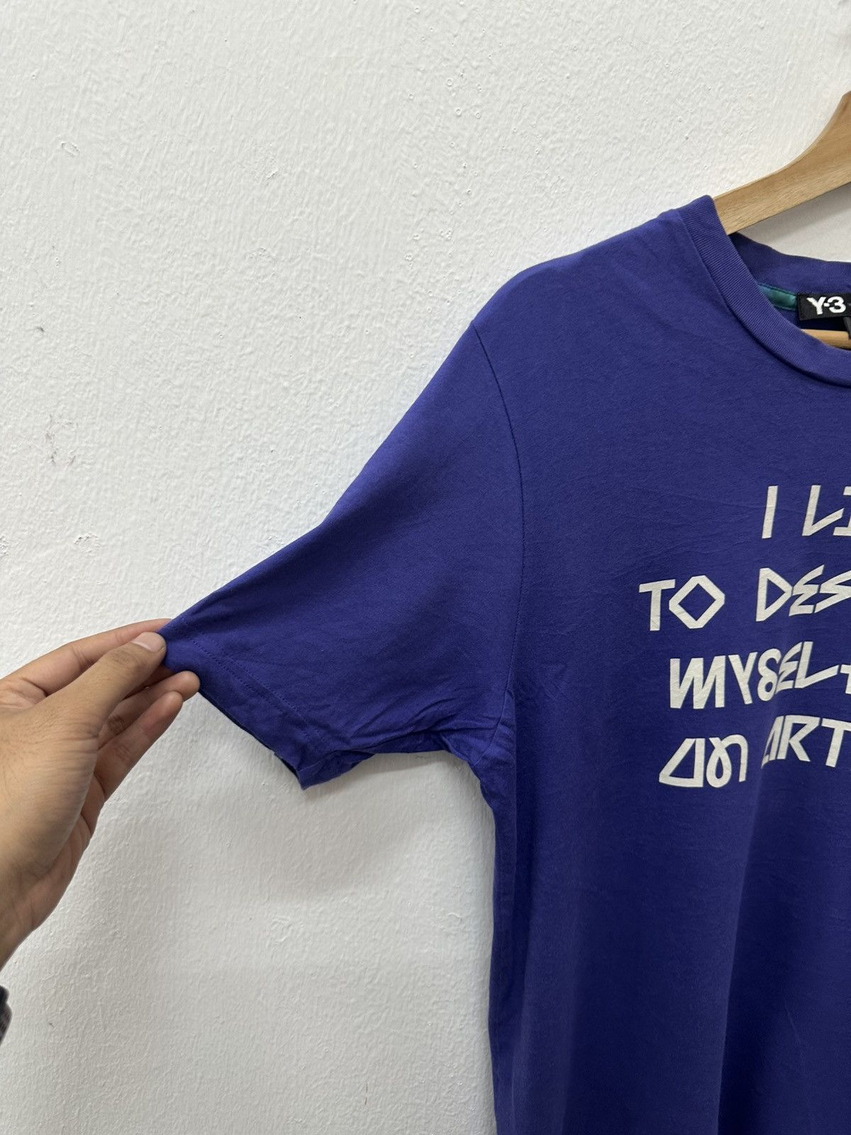 Y-3 AW13 Y-3 Yohji Yamamoto Purple T-shirt Size US M / EU 48-50 / 2 - 5 Thumbnail