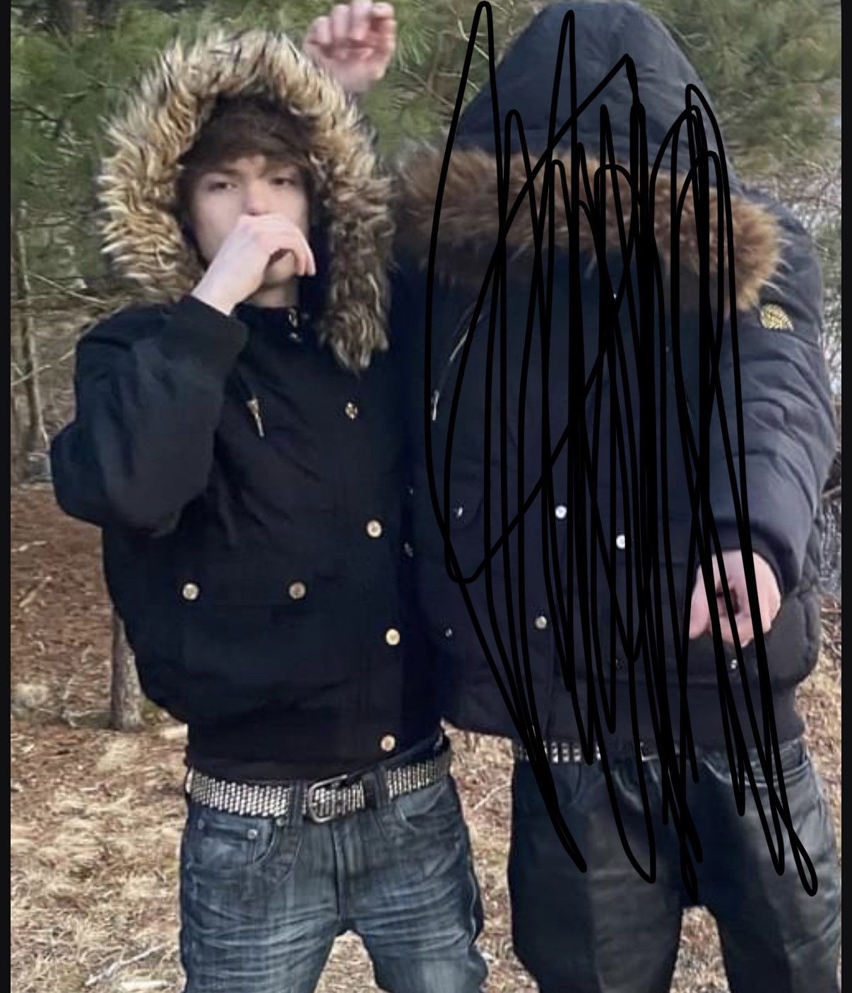 Other fur hood coat Size US M / EU 48-50 / 2 - 4 Thumbnail