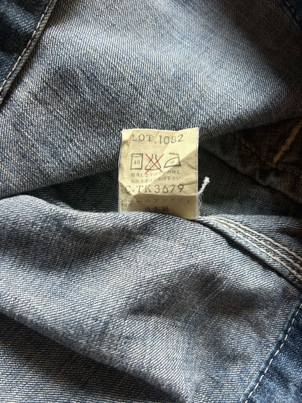 Oshkosh Oshkosh Classic Lot 1082 Denim Jacket Size US S / EU 44-46 / 1 - 11 Thumbnail