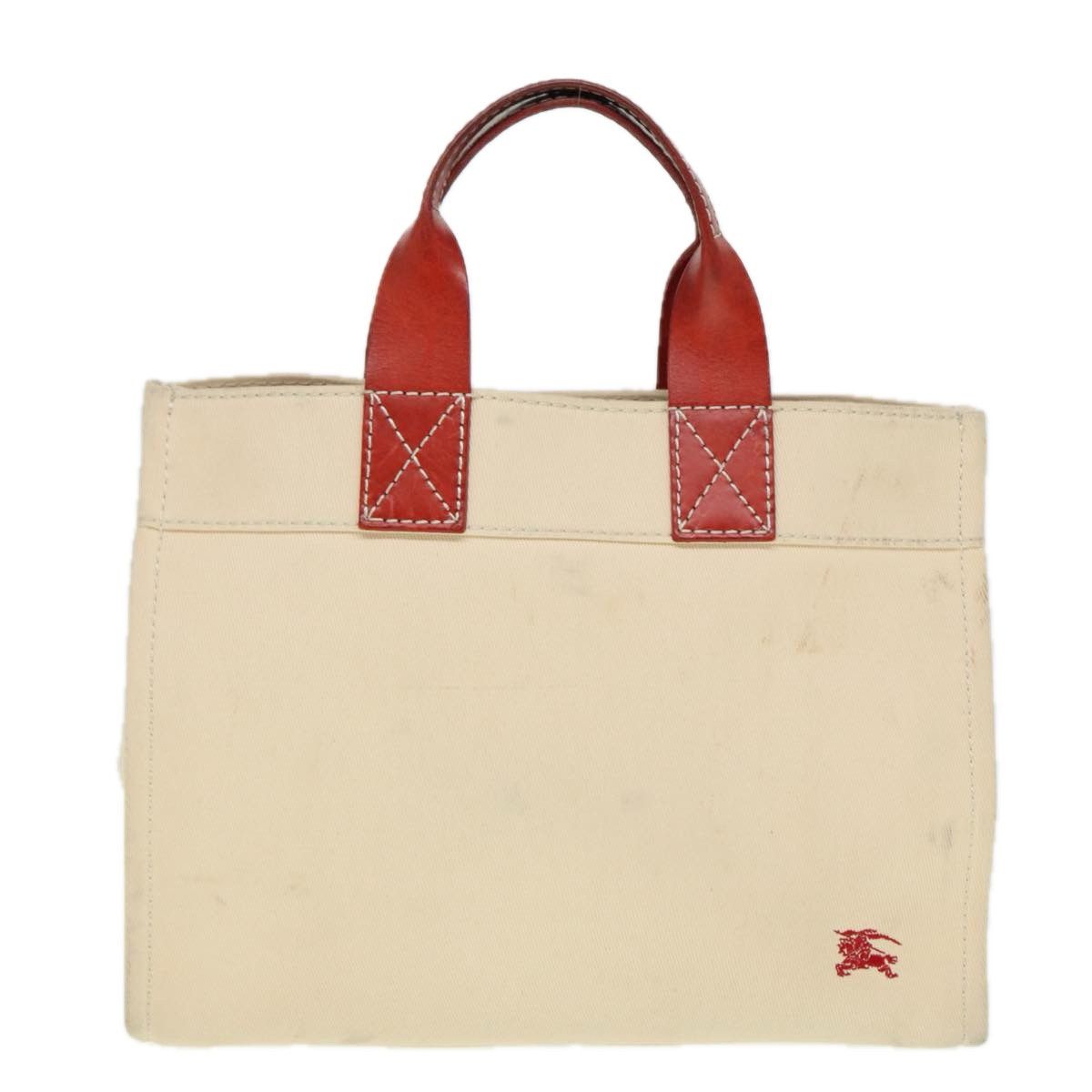 Burberry Beige Canvas Handbag (Pre-Owned) Size ONE SIZE - 1 Thumbnail