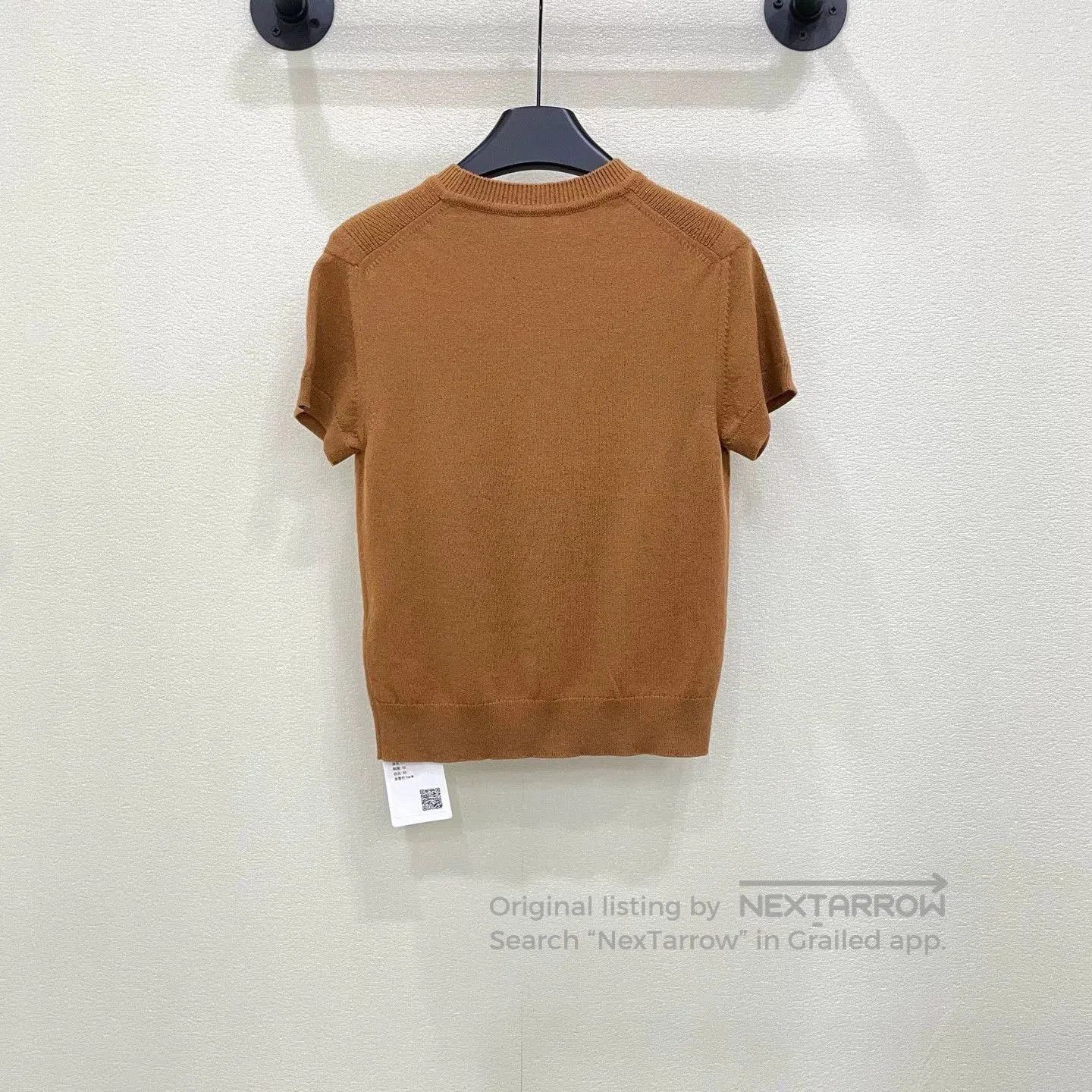 Hermes hermes short sleeved knitted top. Size US S / EU 44-46 / 1 - 2 Thumbnail