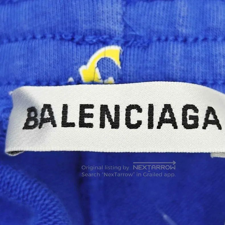 Balenciaga Balenciaga size M Blue Barrage Sweatpants Size US 27 - 4 Thumbnail