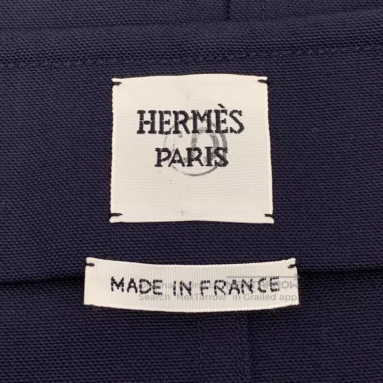 Hermes Hermes Dark Blue Bell Chain Cotton Casual Skirt Short Skir Size 25" / US 0 / IT 36 - 6 Thumbnail