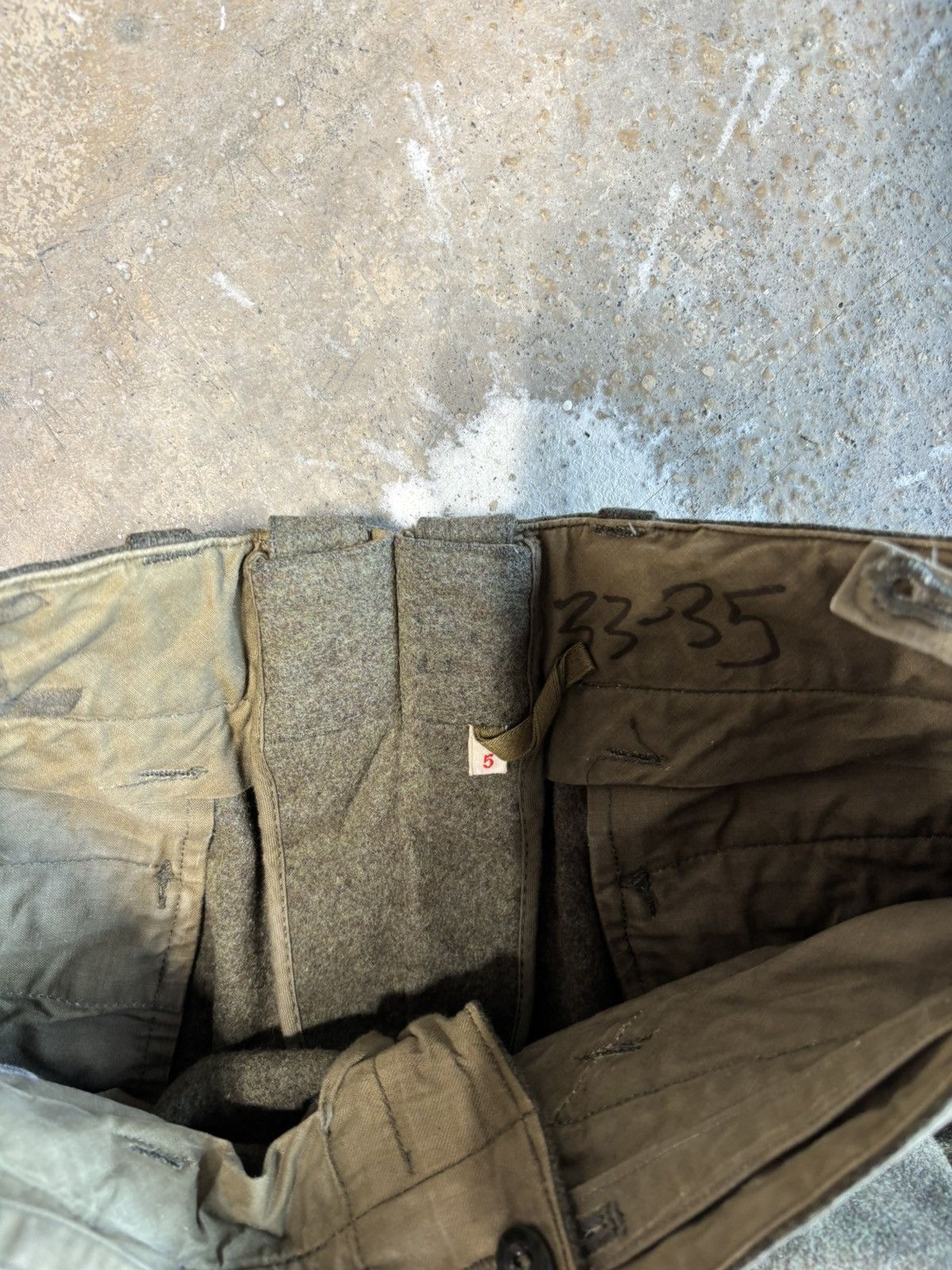Vintage Vintage 1960s German Military Pants Size US 32 / EU 48 - 3 Thumbnail