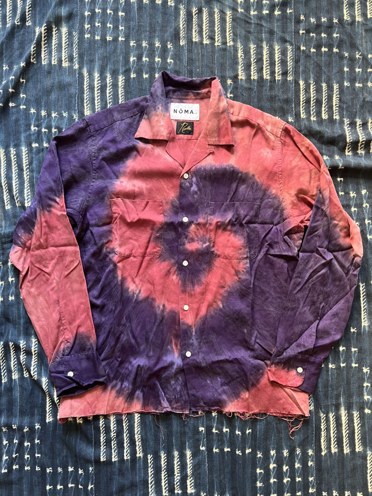 Needles Needles X Noma t.d. Hand dyeing Shirt Size US M / EU 48-50 / 2 - 1 Thumbnail