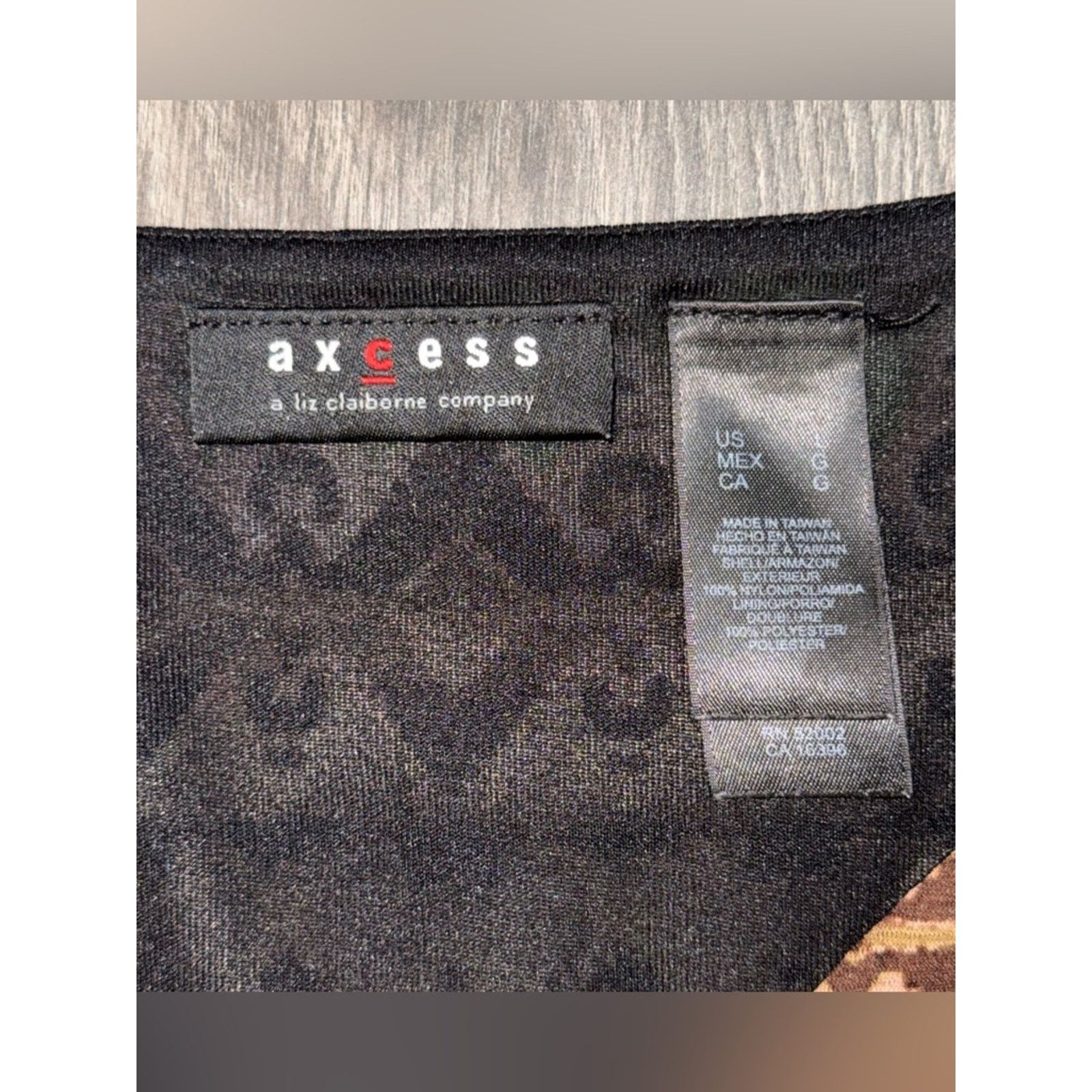 Liz Claiborne Y2K Green/Brown Top Sz Large Boho Fairy Grunge Indie Hippie Size L / US 10 / IT 46 - 7 Thumbnail
