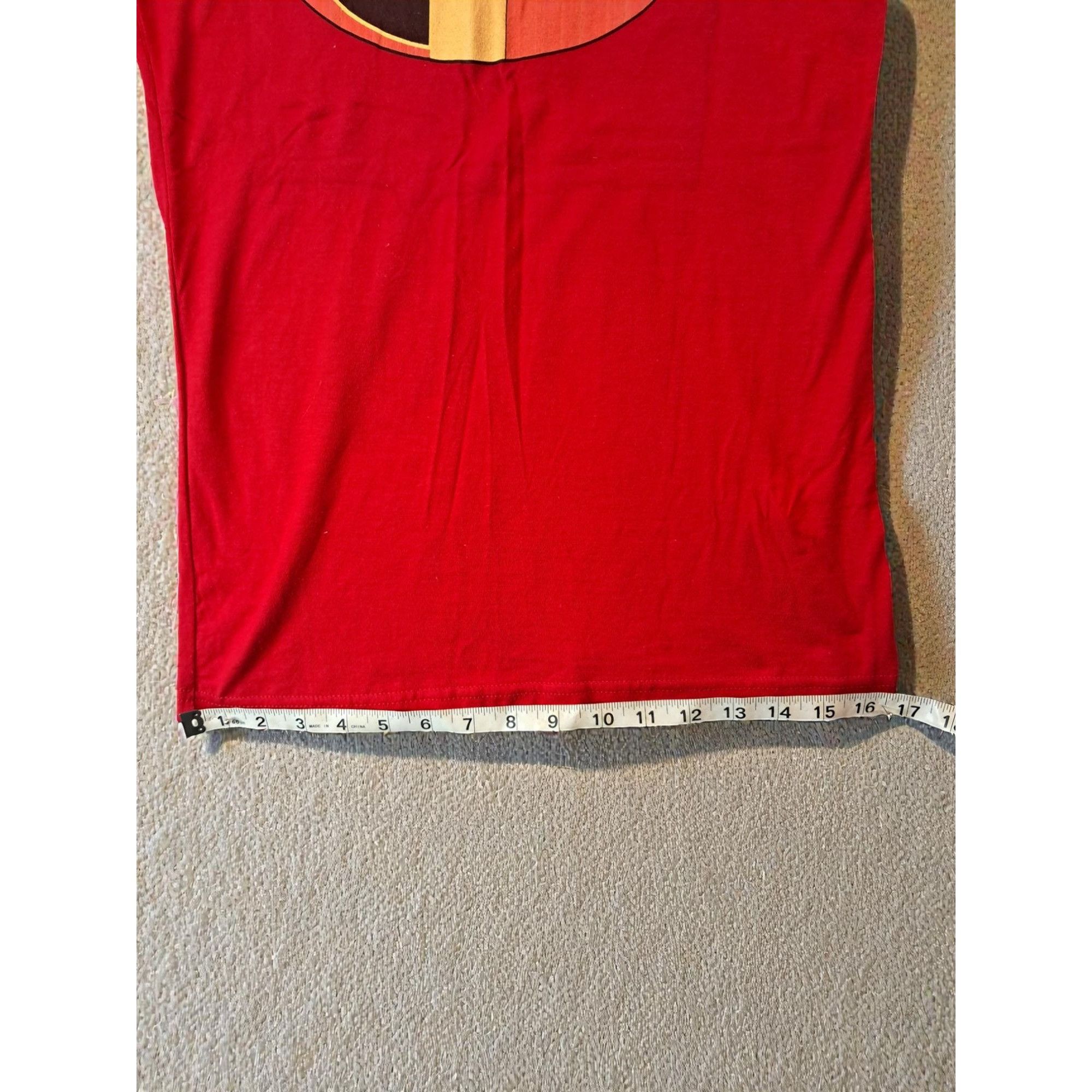 Other Official Disney Pixar The Incredibles Logo Red T-Shirt, Unis Size US M / EU 48-50 / 2 - 10 Thumbnail