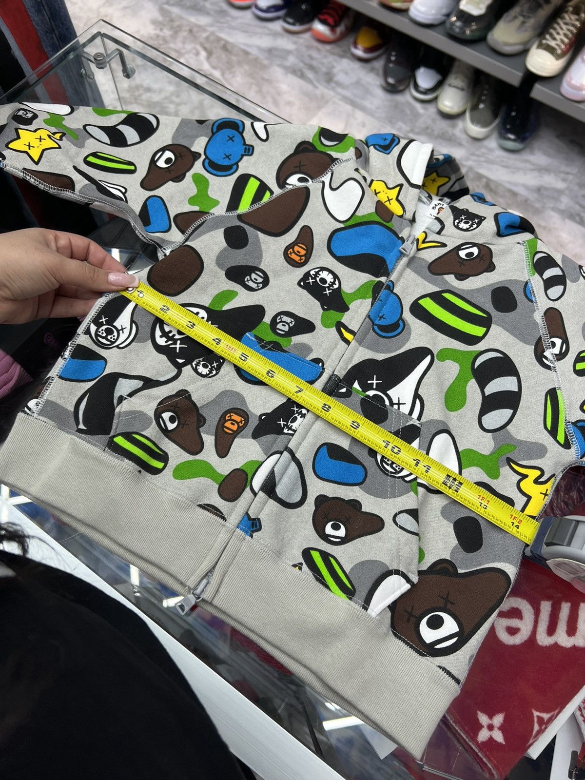 Bape Bape Baby Milo Zip Sweatshirt Size US XXS / EU 40 - 15 Thumbnail