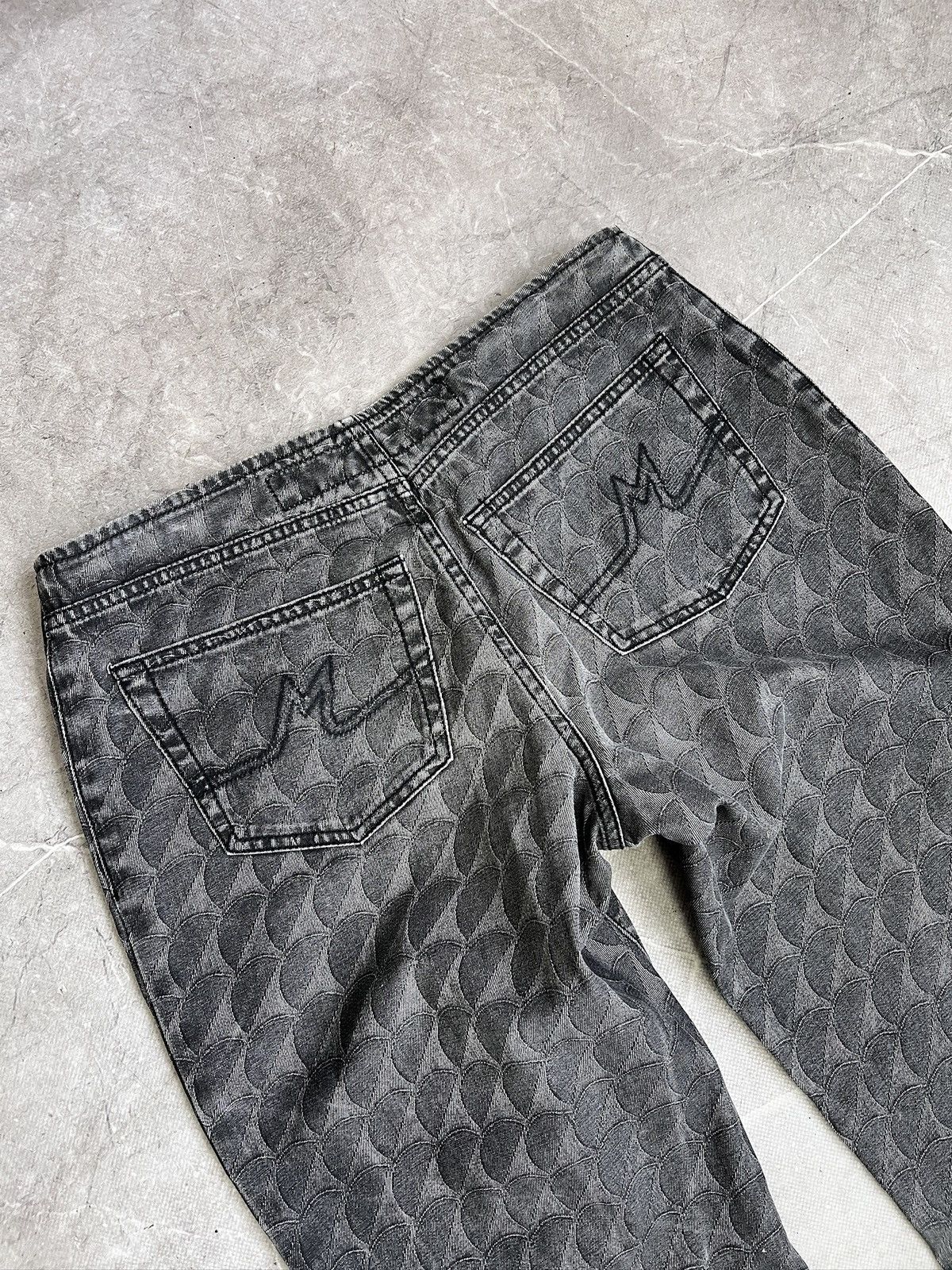 Other Rare flared distressed pattern Junya Watanabe style pants Size US 32 / EU 48 - 10 Thumbnail