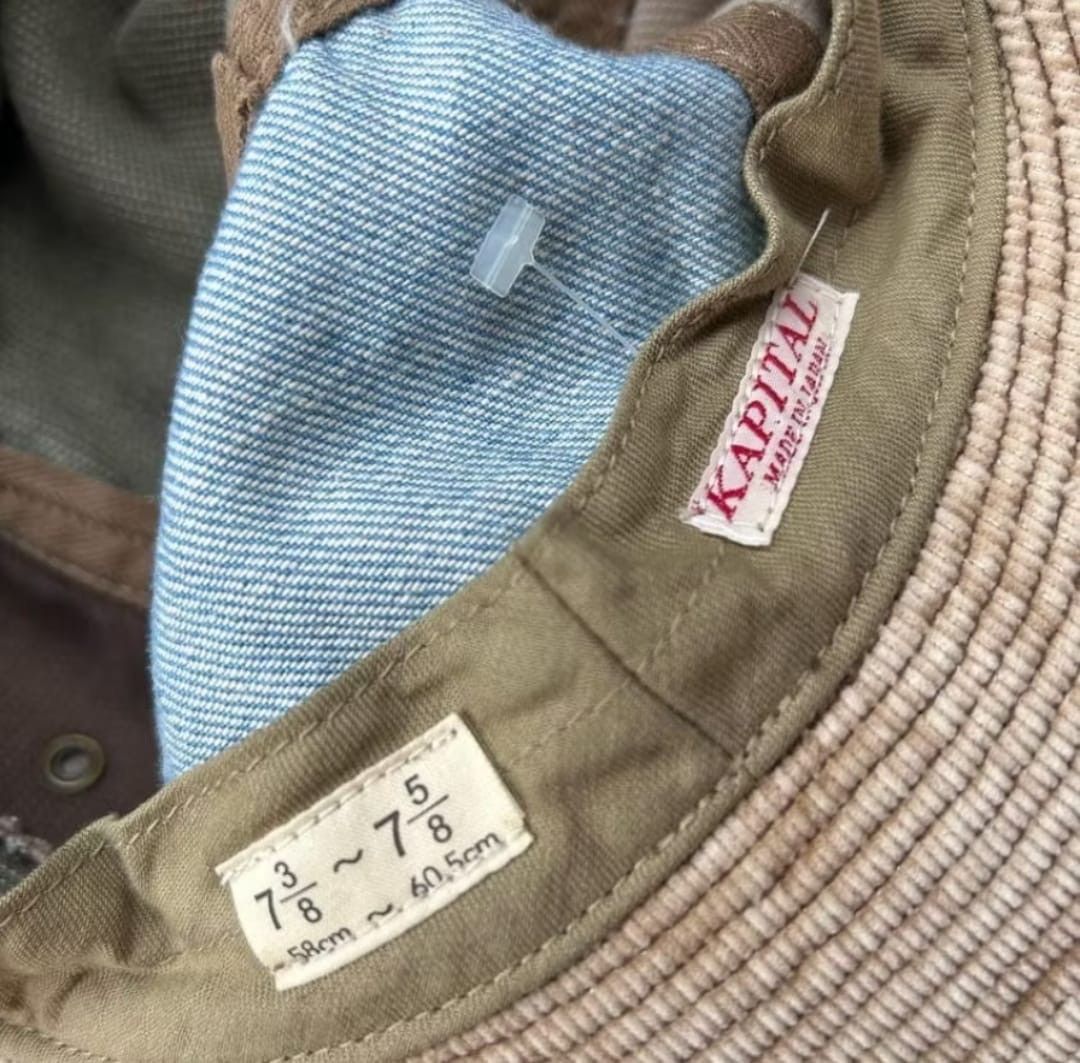 Kapital Kapital Colorblock Patchwork Bucket hats Size ONE SIZE - 11 Thumbnail