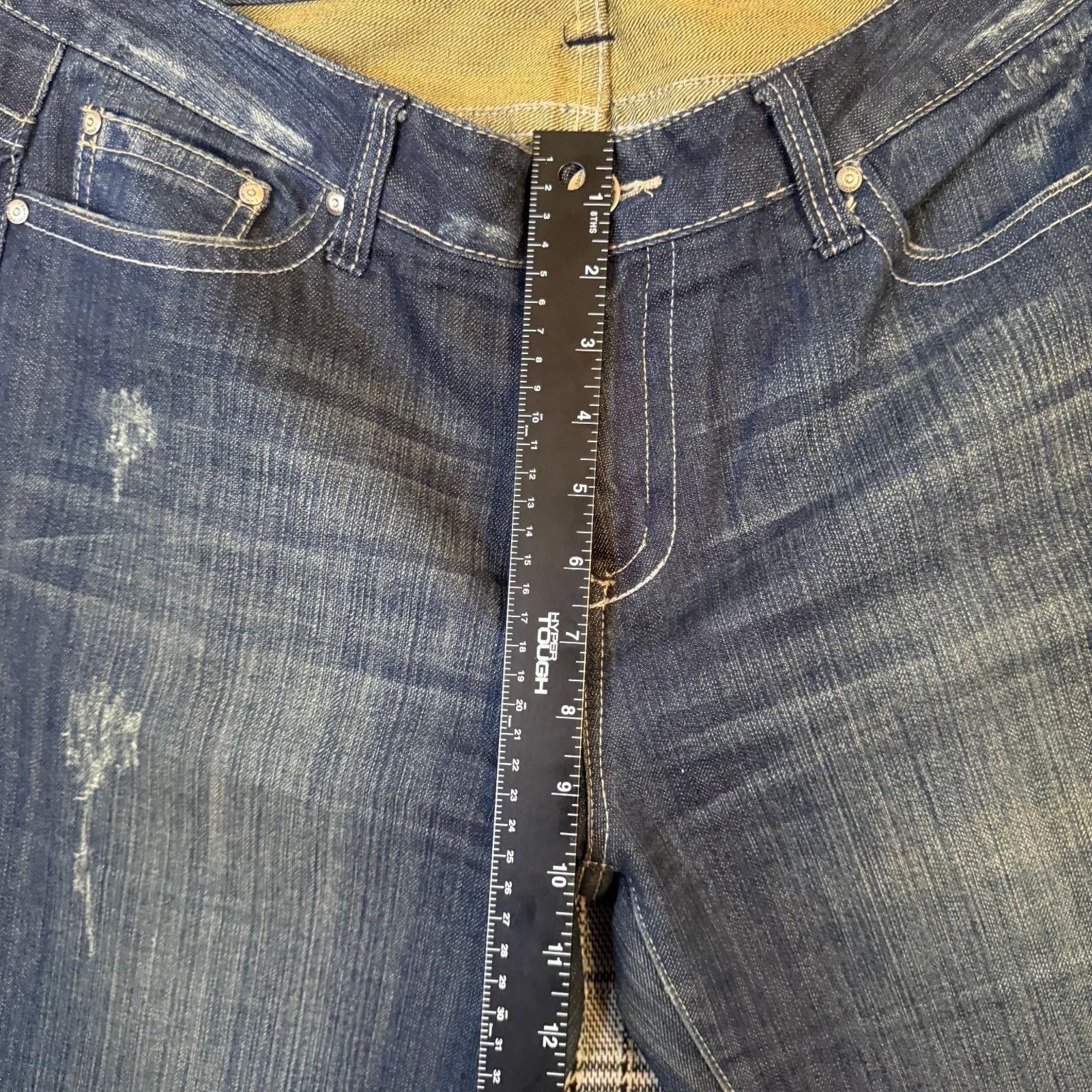 Paper Denim & Cloth Paper Denim & Cloth Men's Jeans Dark Denim Straight 32x30 Size US 32 / EU 48 - 3 Thumbnail