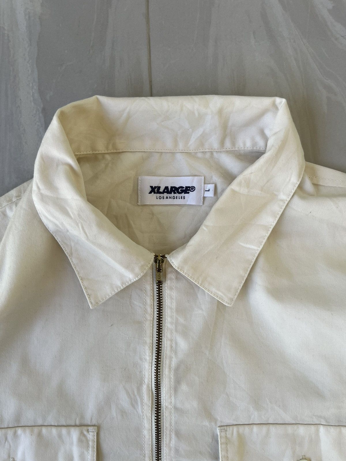 Designer × Japanese Brand × Xlarge XLARGE LOS ANGELES Half zip jacket🦍 Size US L / EU 52-54 / 3 - 5 Thumbnail