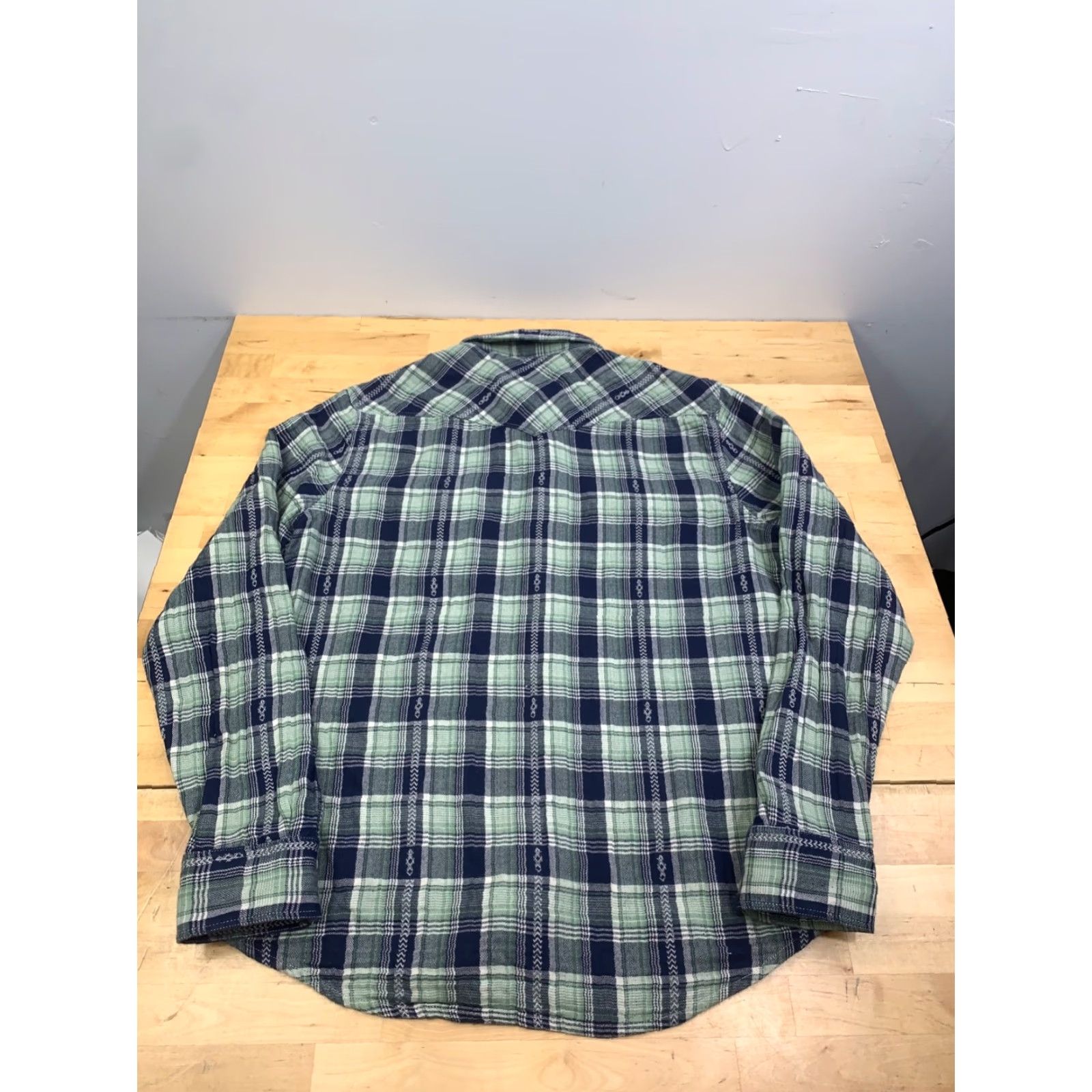 Lucky Brand Lucky Brand Pearl Snap Button Up Shirt Mens M Western Plaid 12740 Size US M / EU 48-50 / 2 - 8 Thumbnail